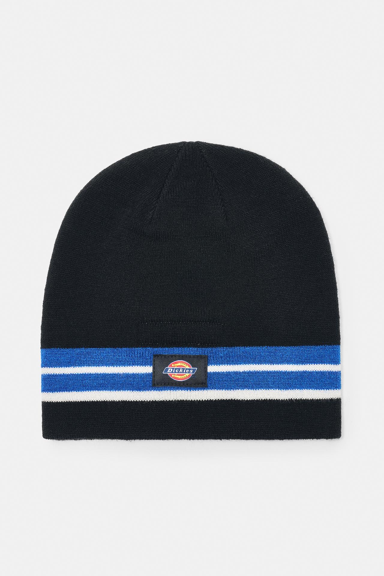 Dickies stripe beanie — Black