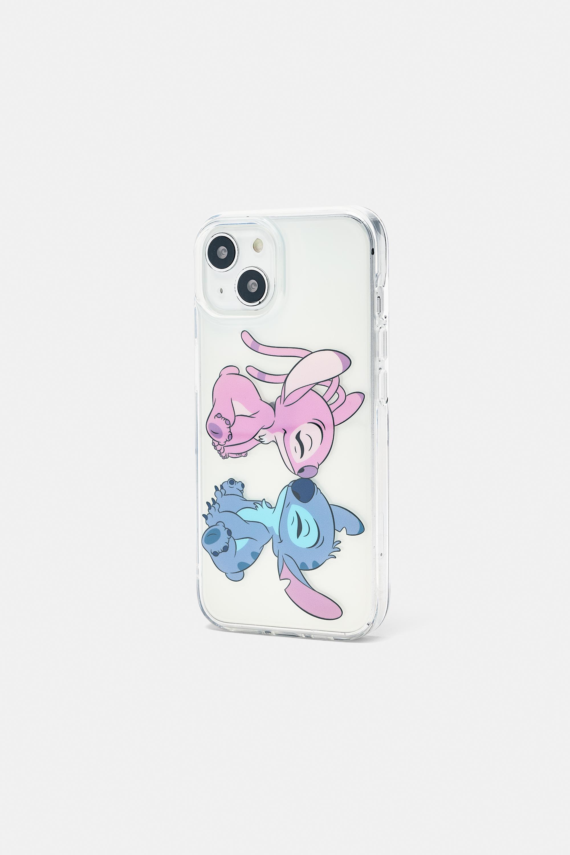 Stitch iPhone case — Pink