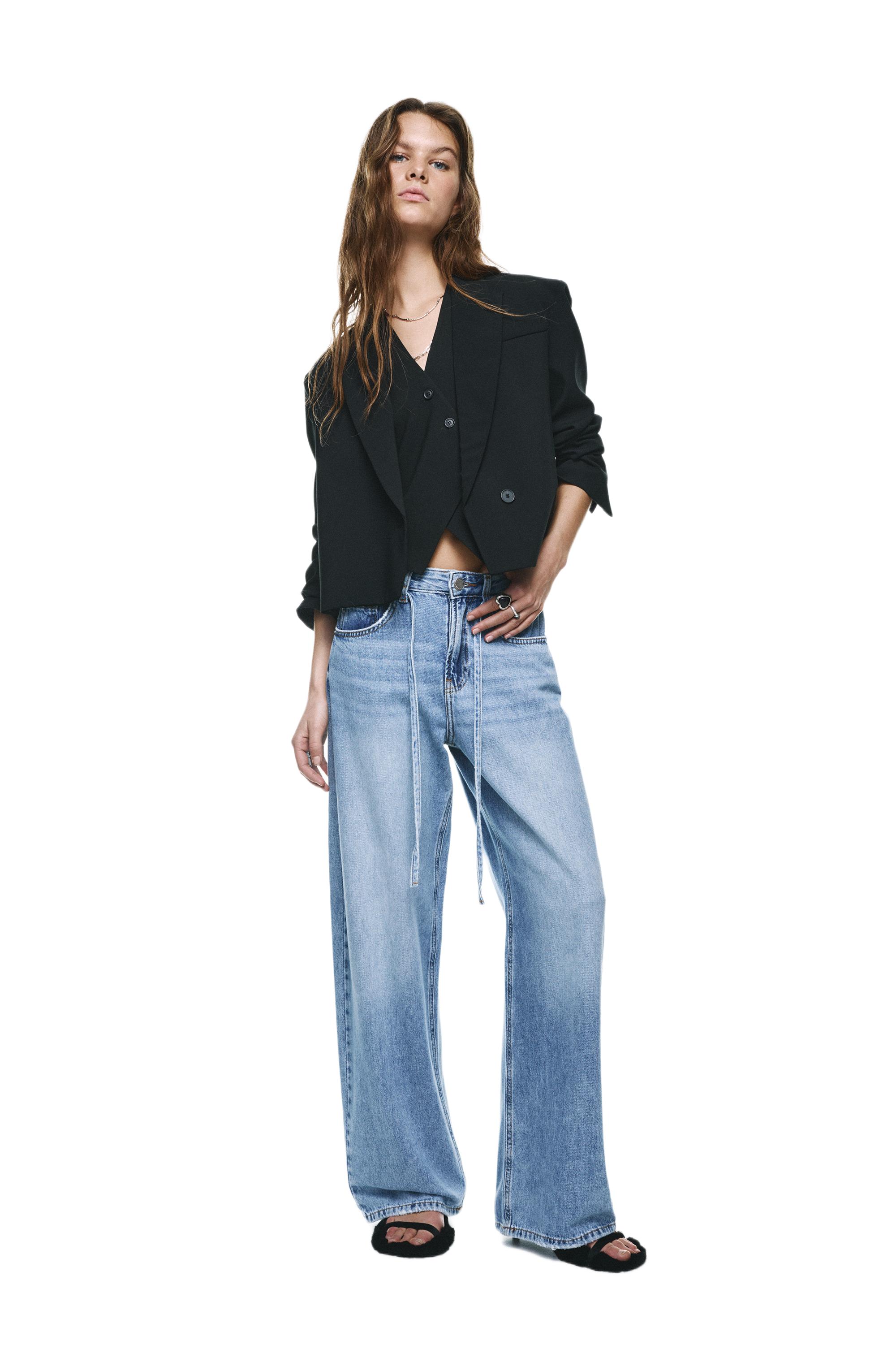 Bağcıklı baggy jean - Görsel 120