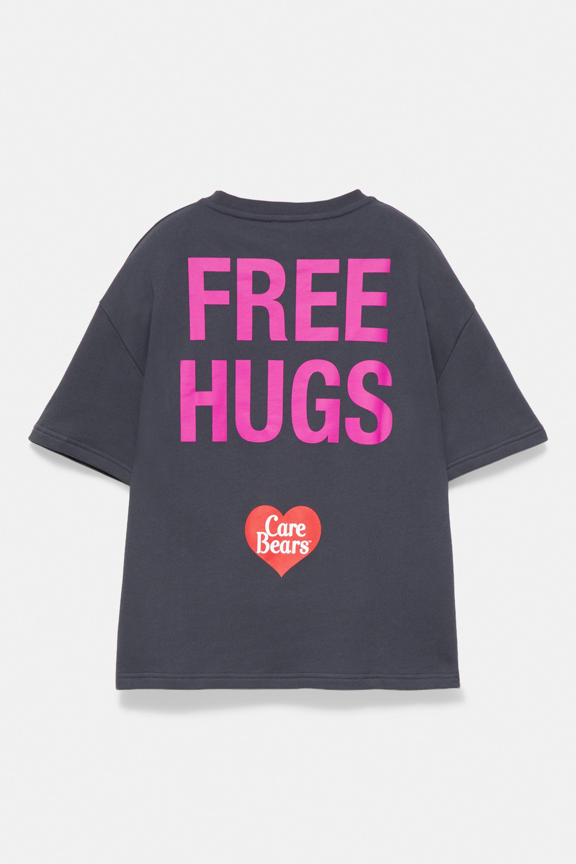 Care Bears regular fit T-shirt — Faded black