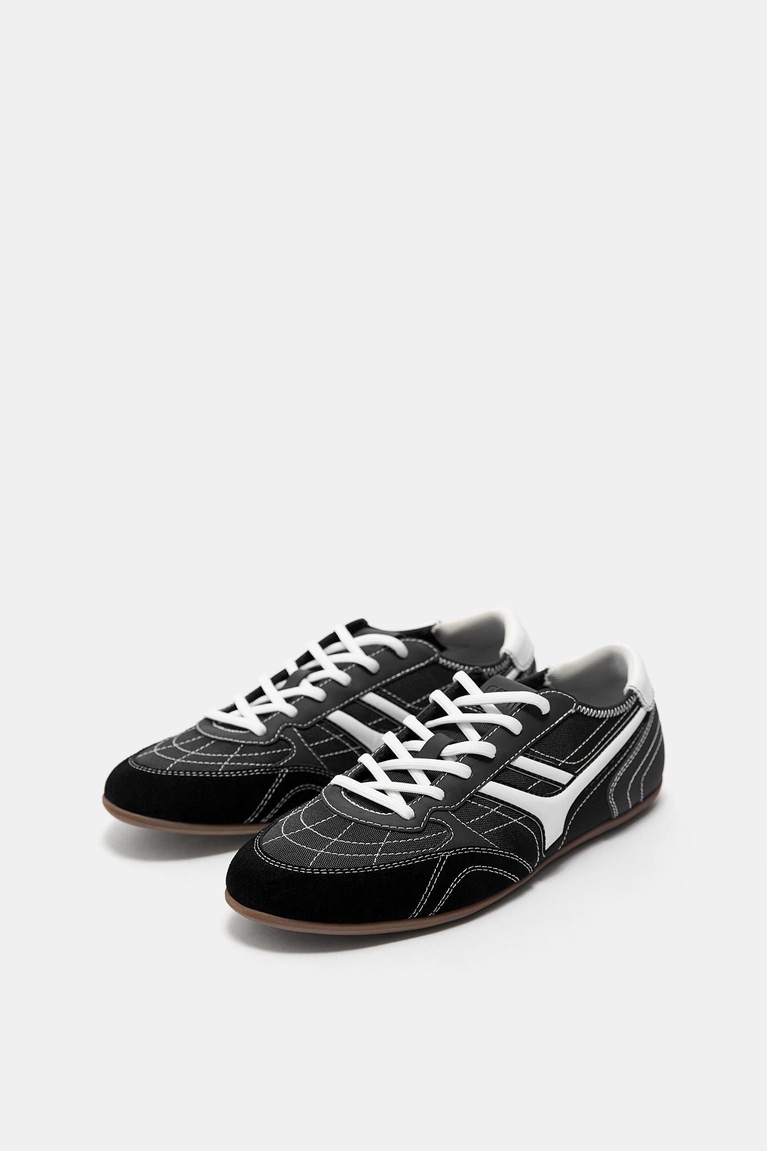 Retro dikişli spor ayakkabı - Görsel 16