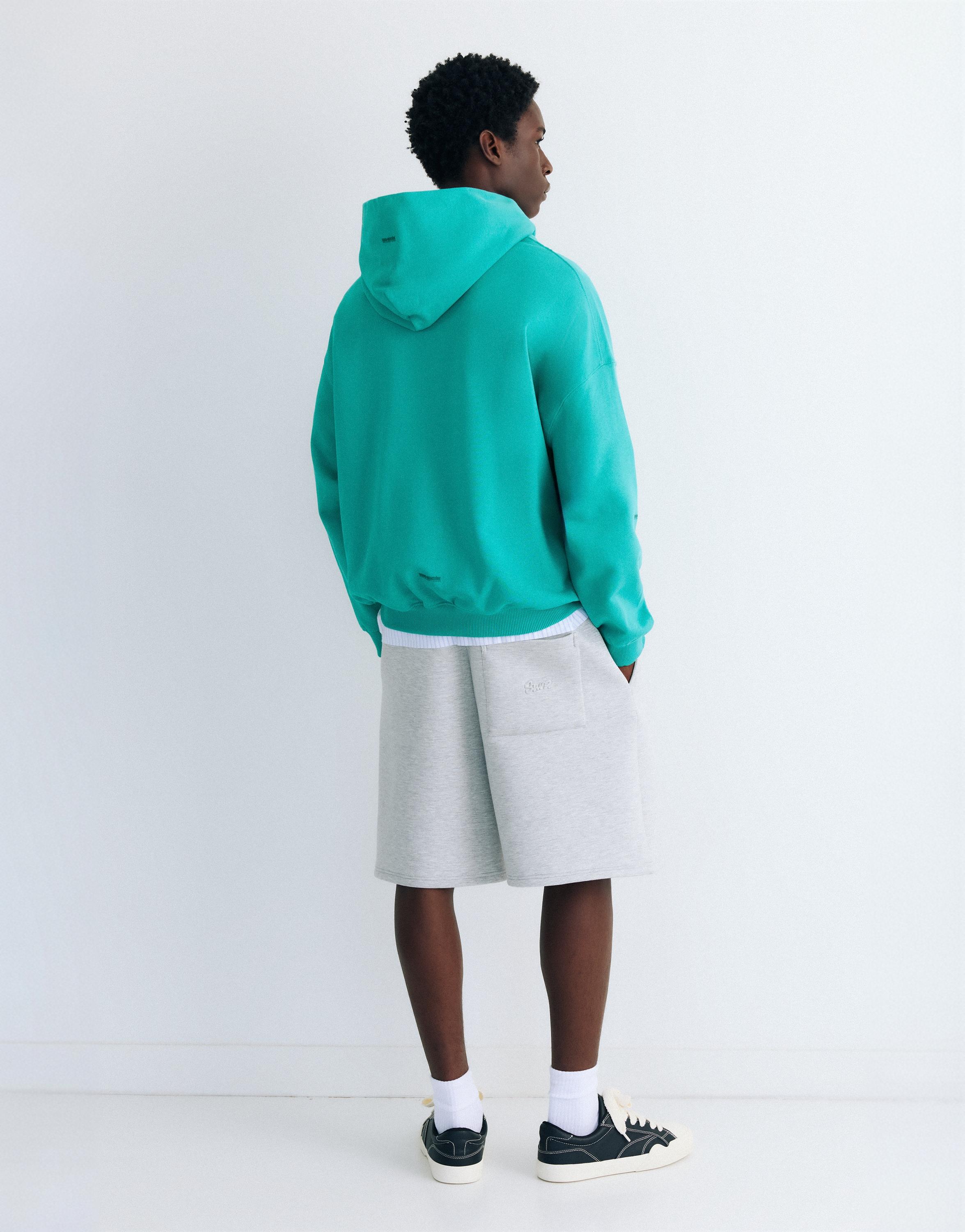 STWD boxy sweatshirt — Turquoise