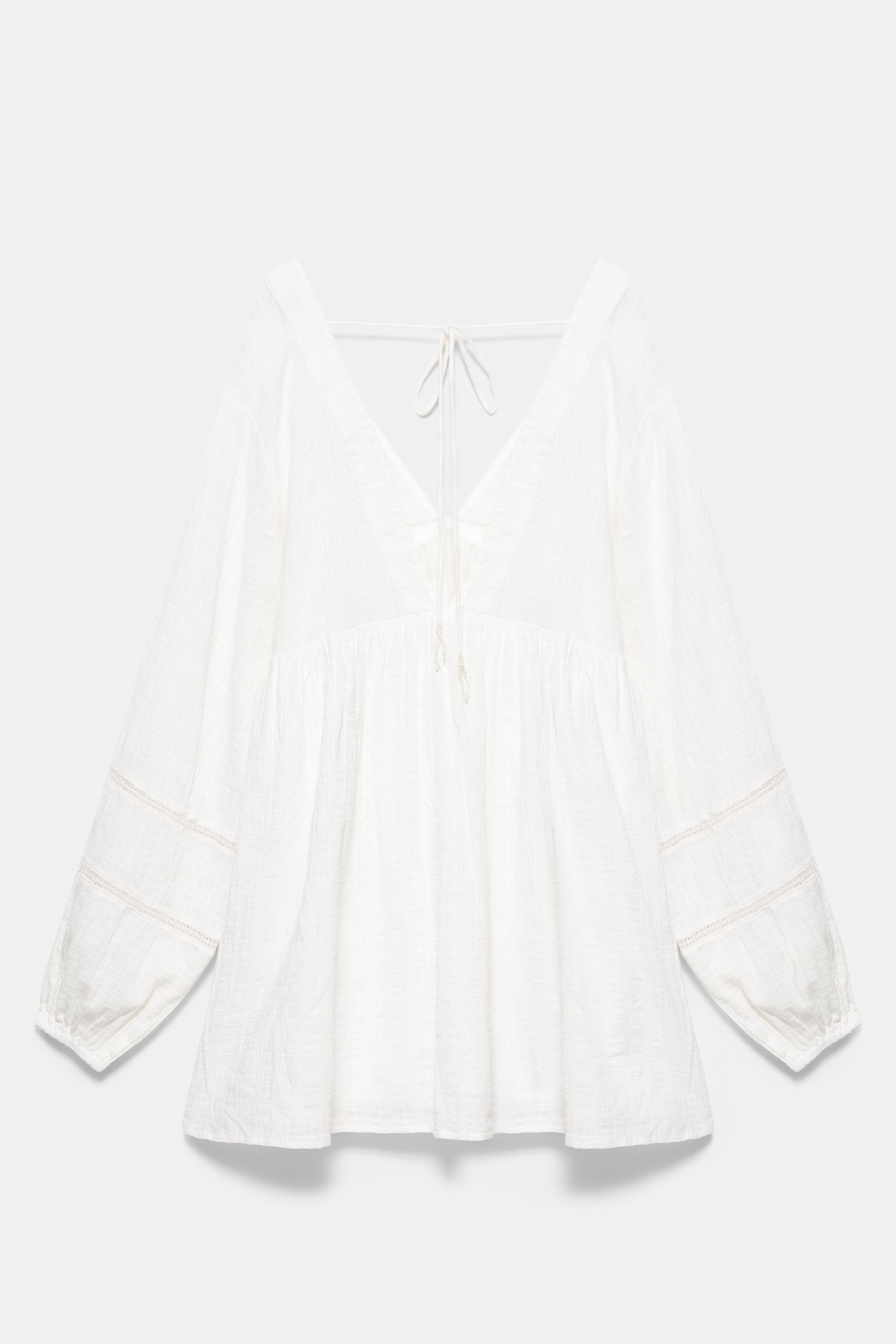 Short white dress — White