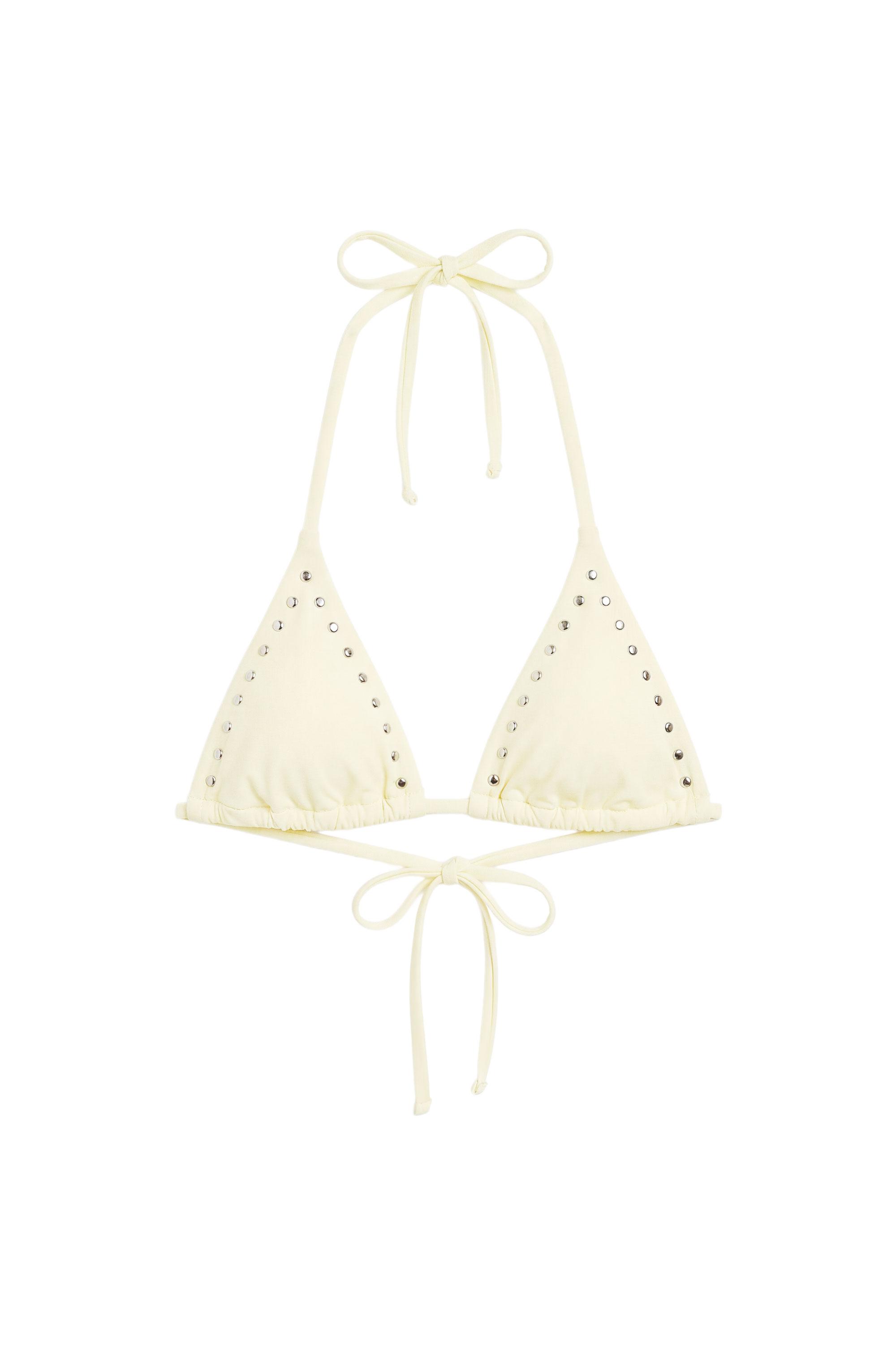 Pull&Bear Zımba detaylı bikini üstü görsel 8