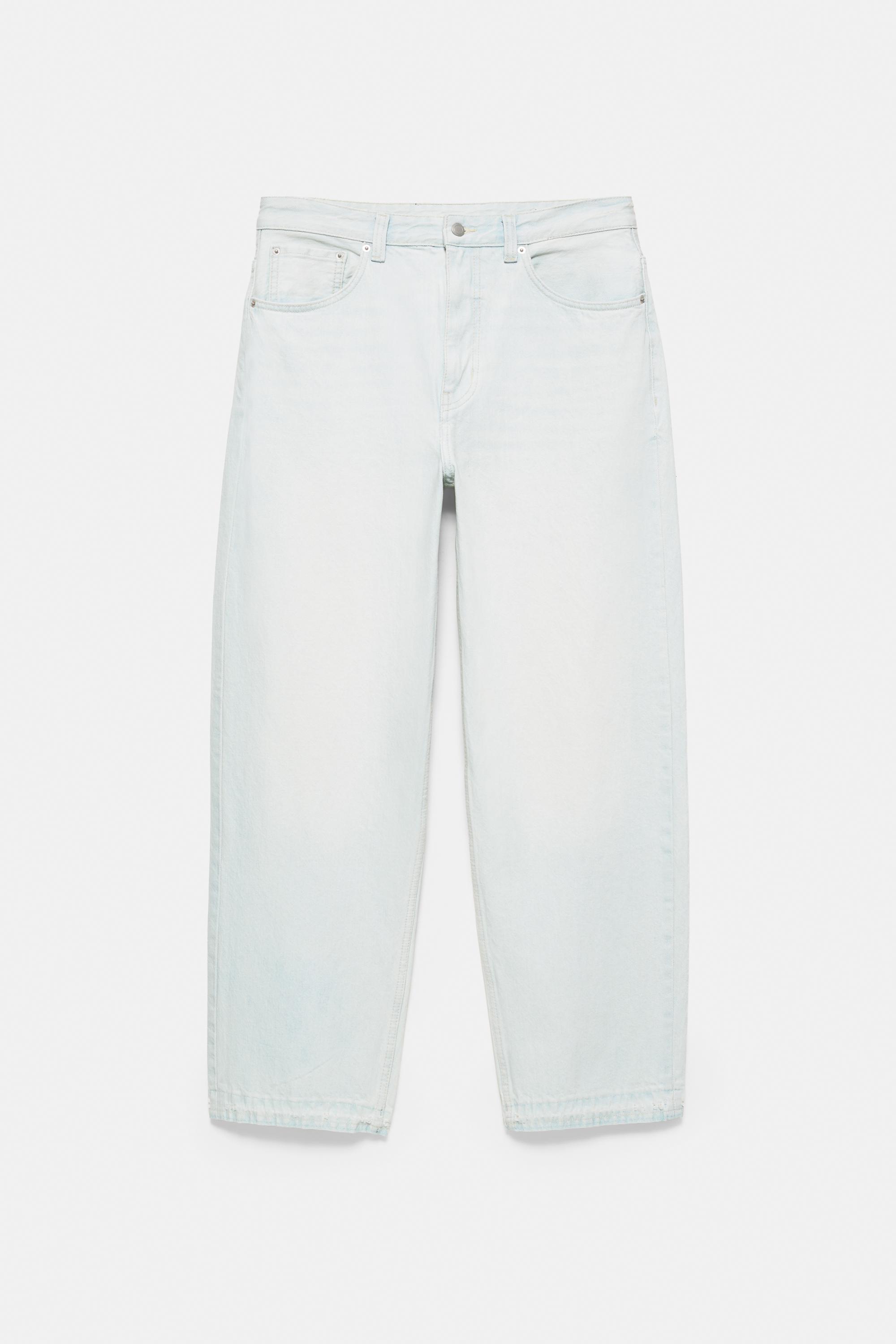 Wide-leg jeans — Pale indigo (alternate view)