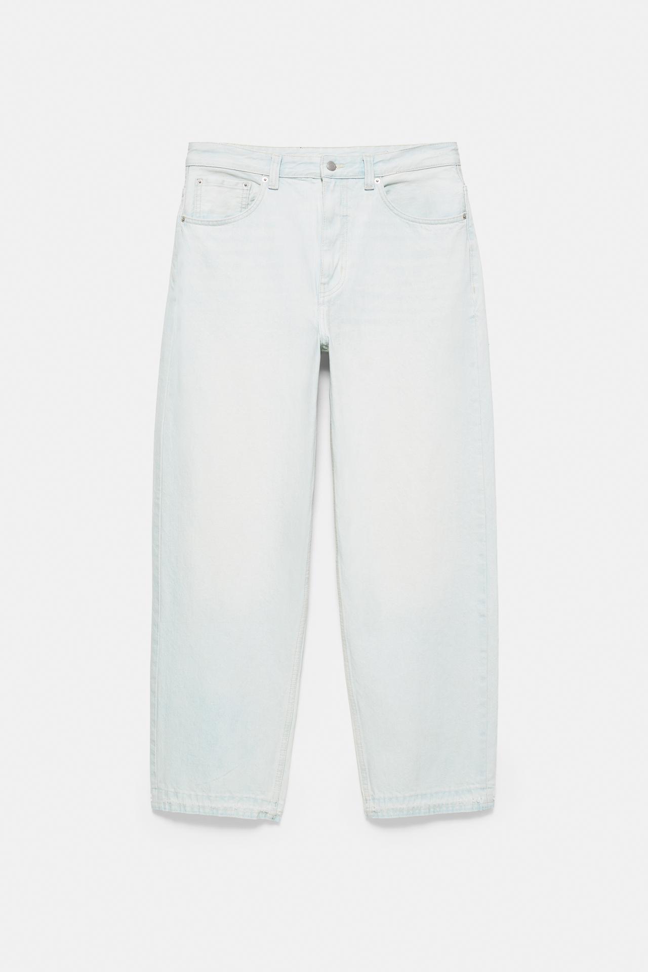 Wide-leg jeans — Pale indigo