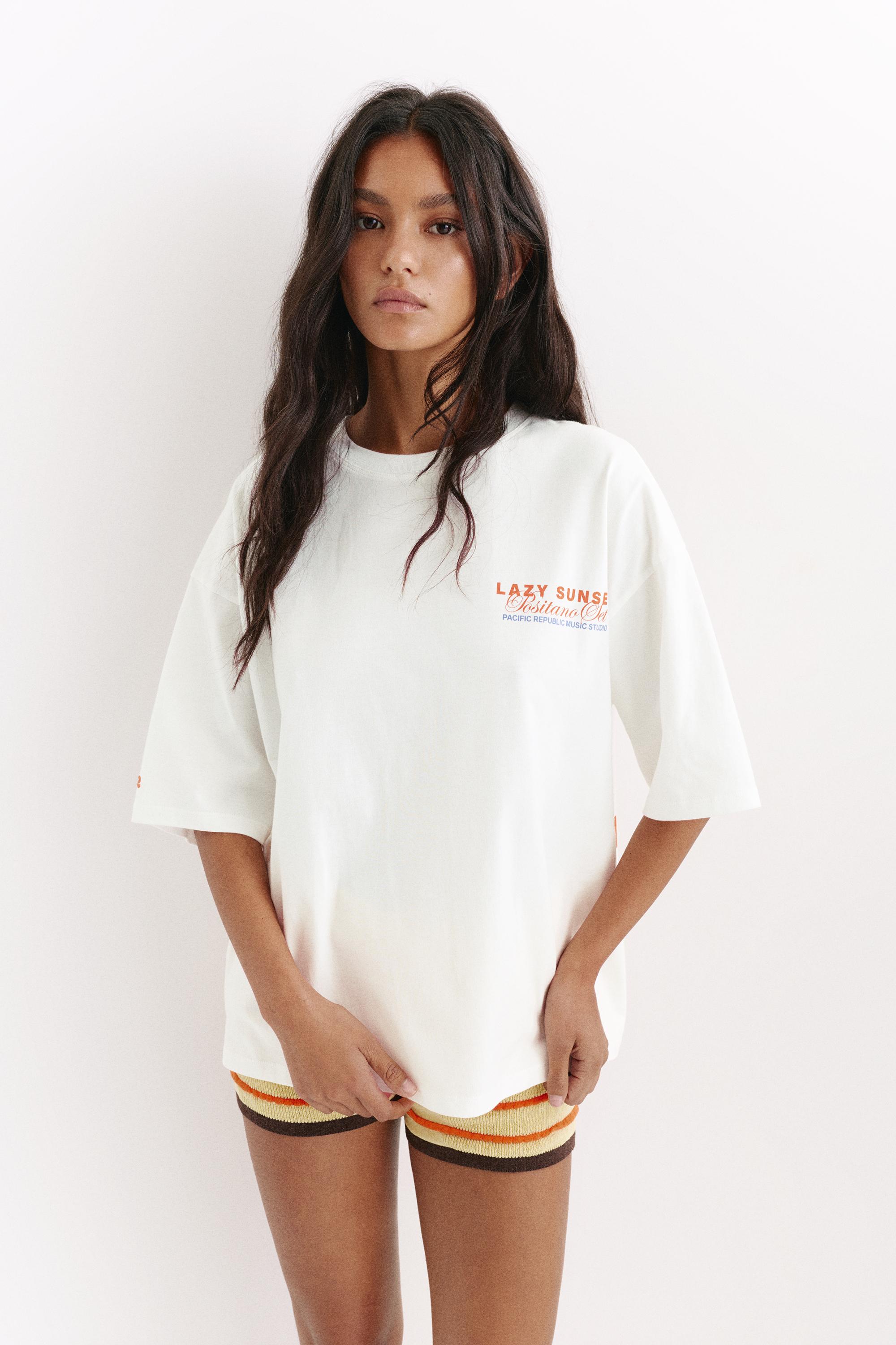 Hammock graphic T-shirt — Ice