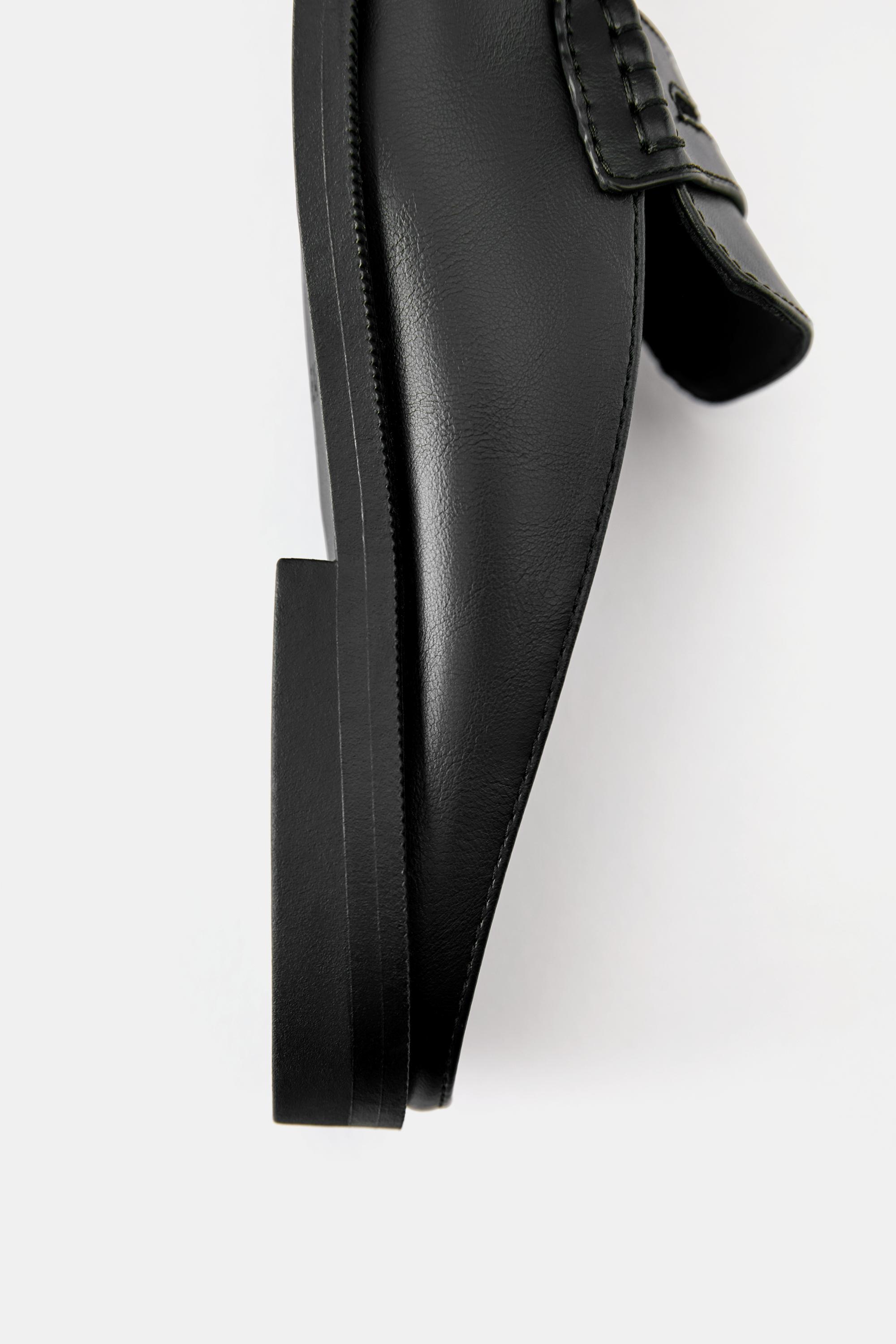 Slingback loafers — Black
