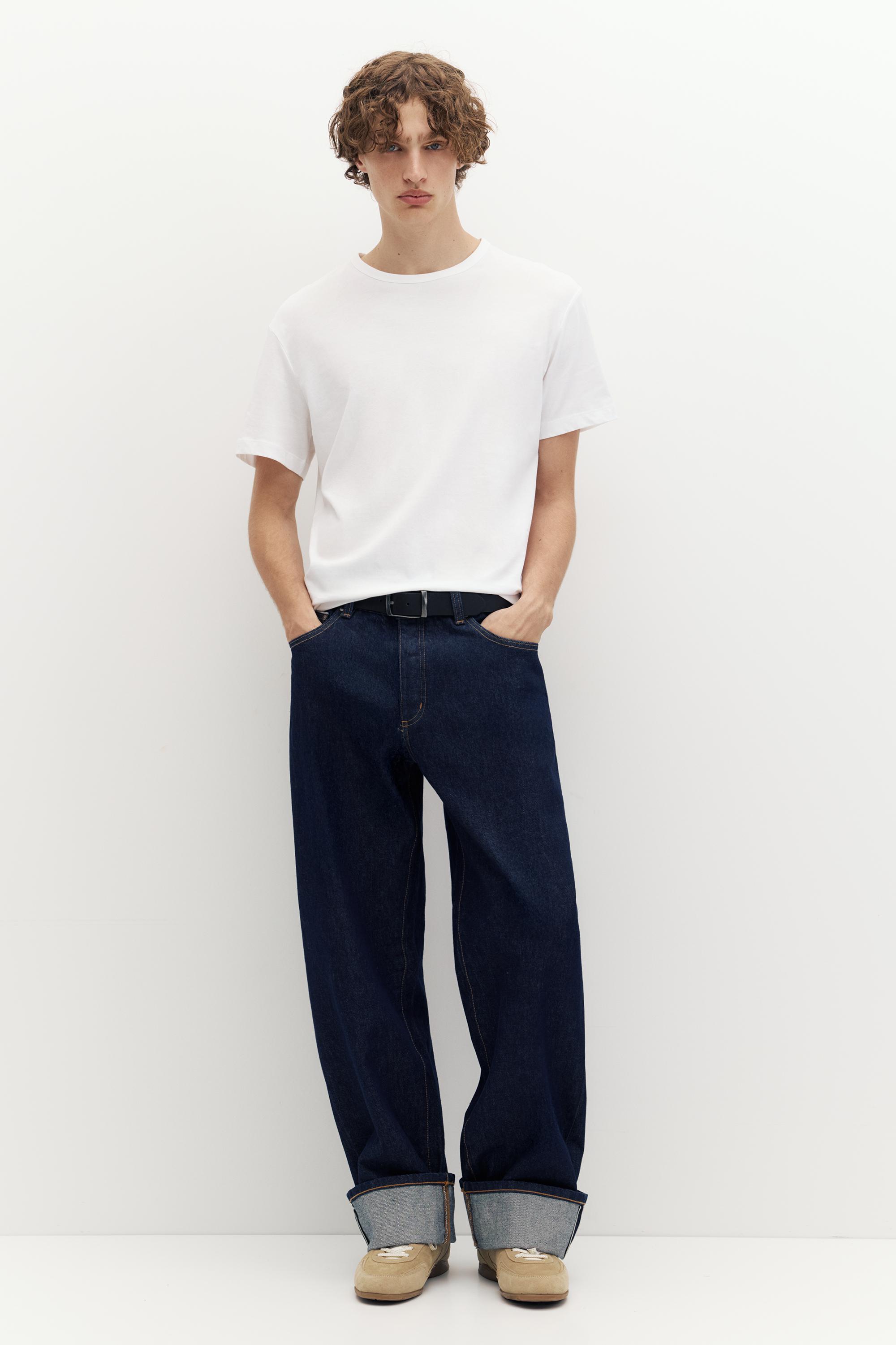Basic slim fit tişört - Görsel 11
