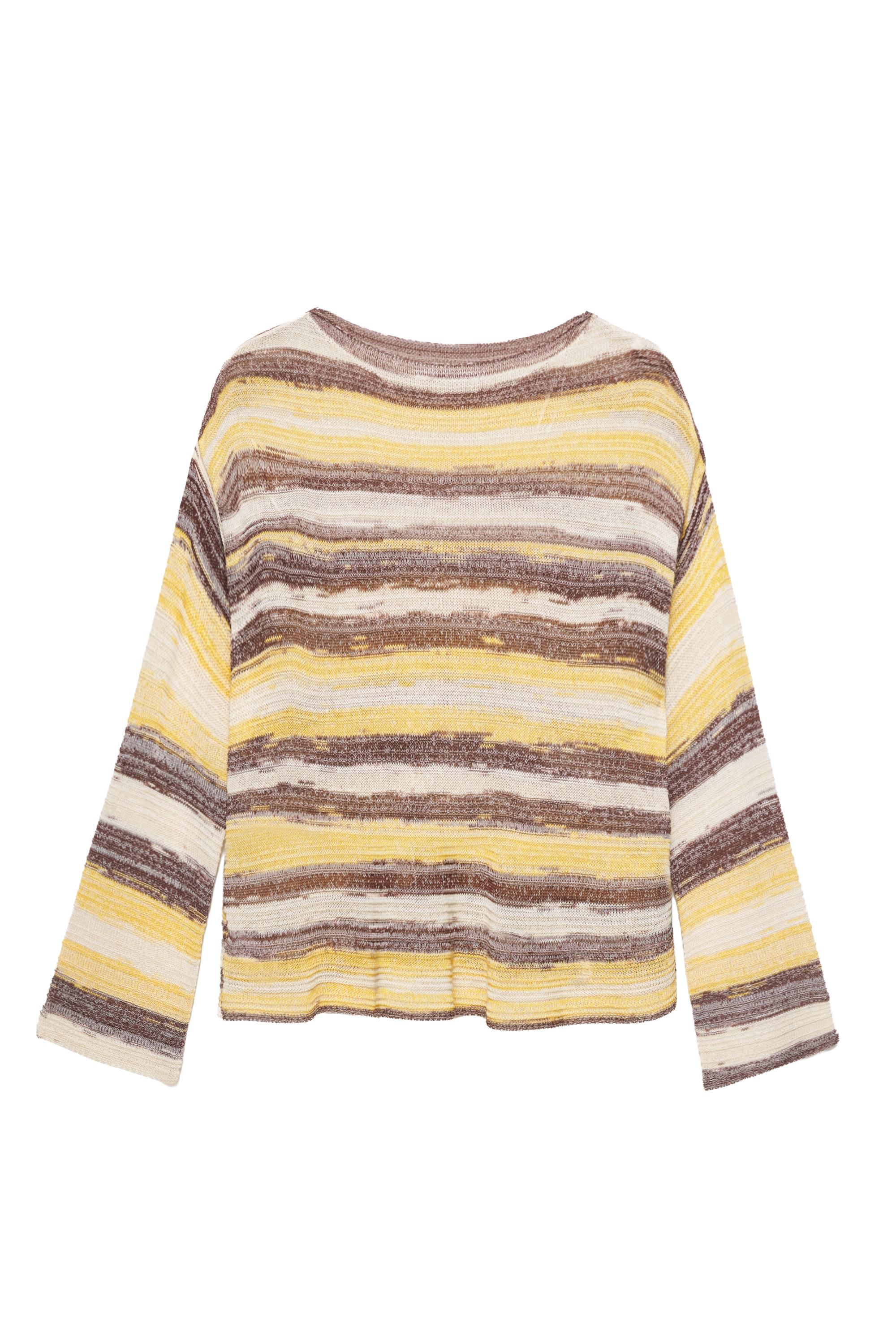 Pull&Bear Ajurlu space dye kazak görsel 4
