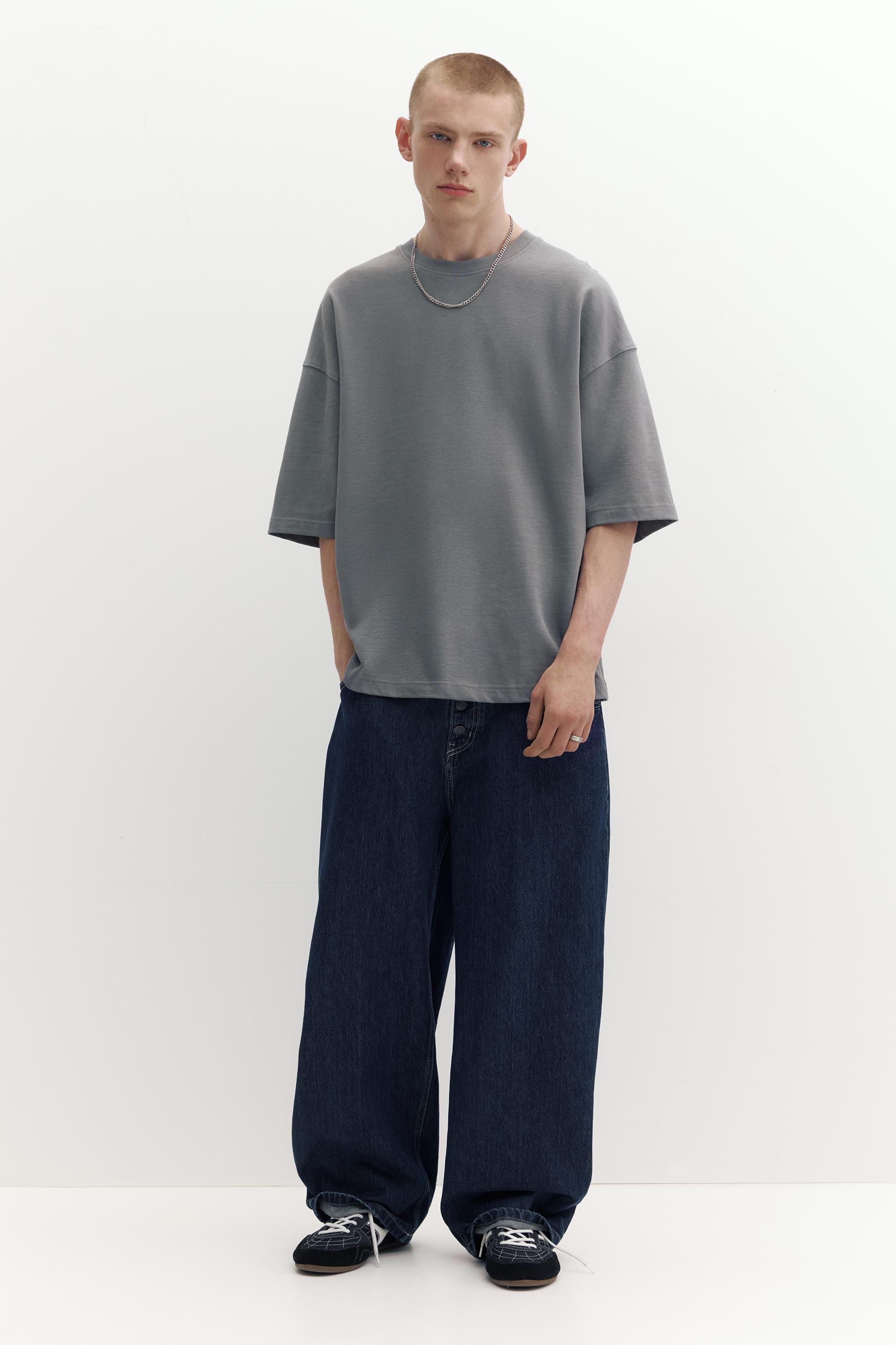 Loose fit T-shirt — Grey
