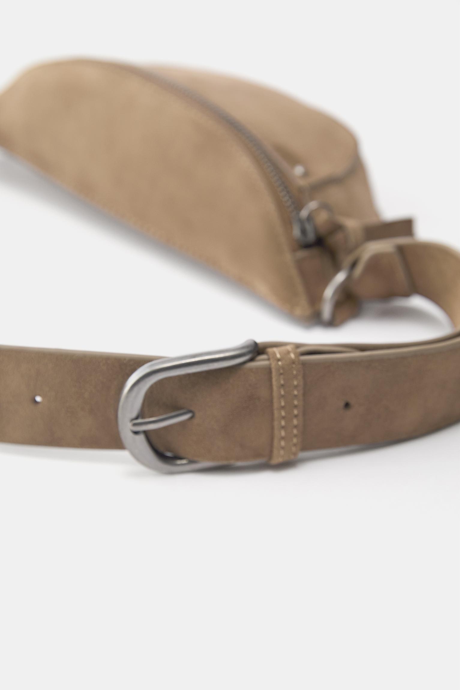 Studded belt bag — Leather