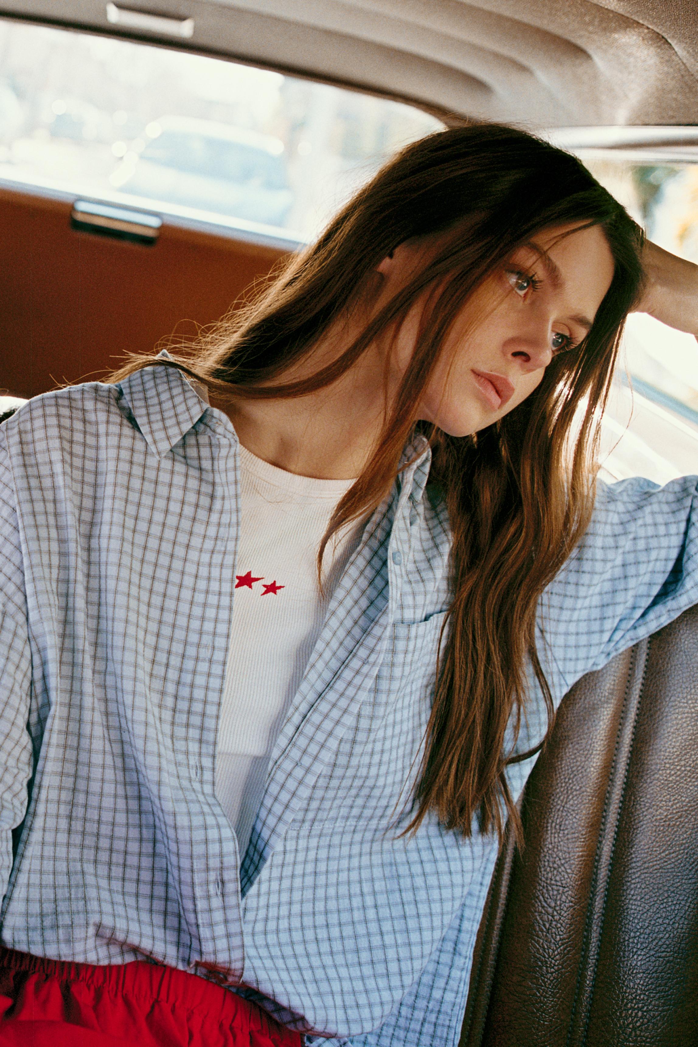 Kareli cepli gömlek - Görsel 17