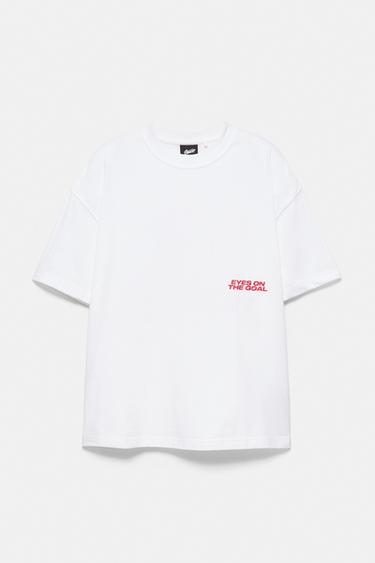 STWD red star T-shirt — White 6