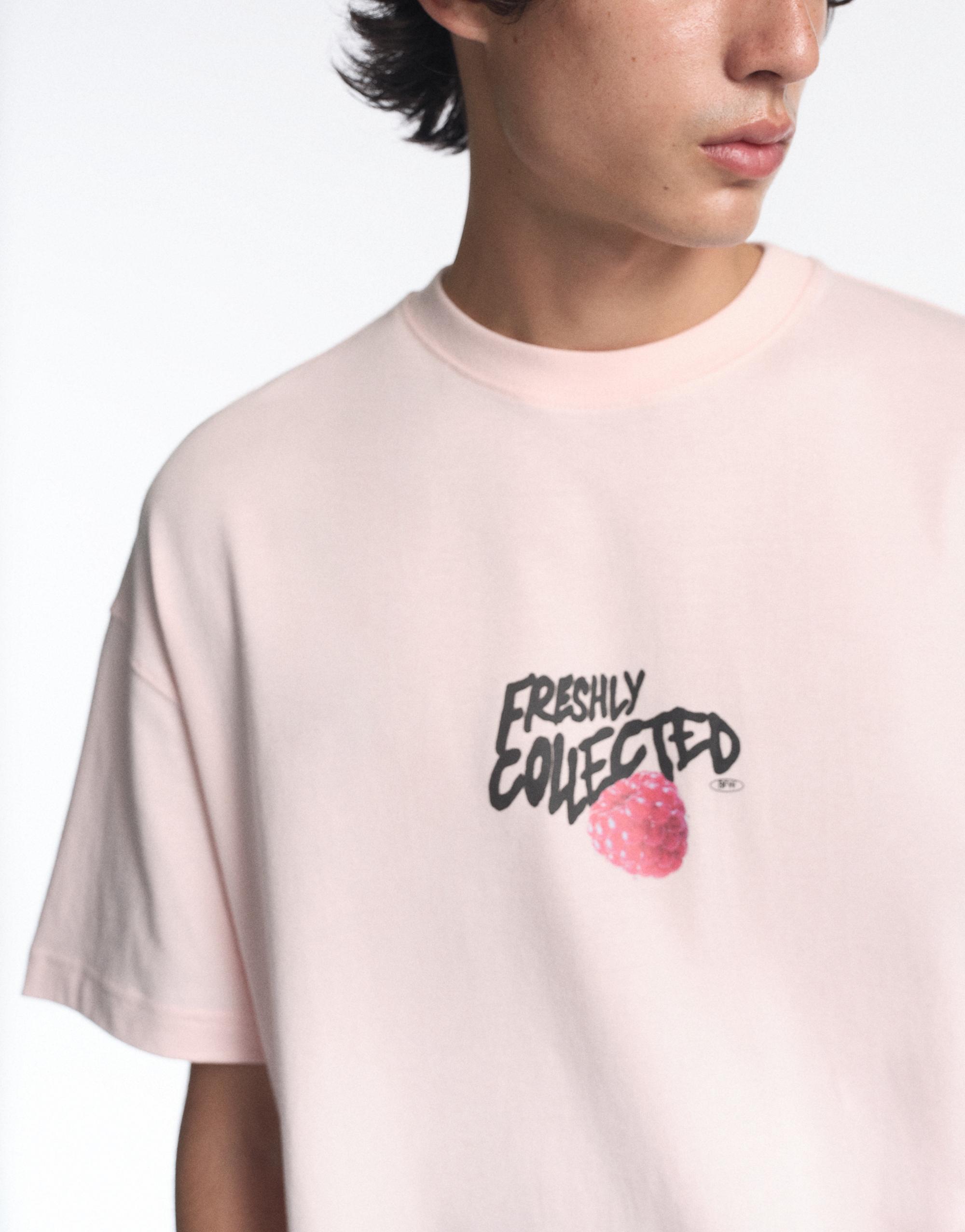 STWD graphic T-shirt — Pastel pink