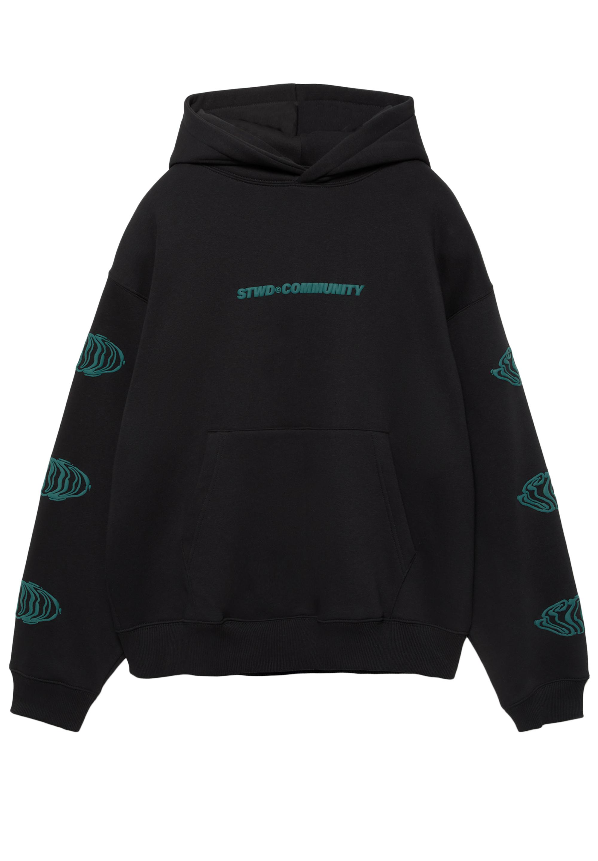 STWD Community hoodie — Black