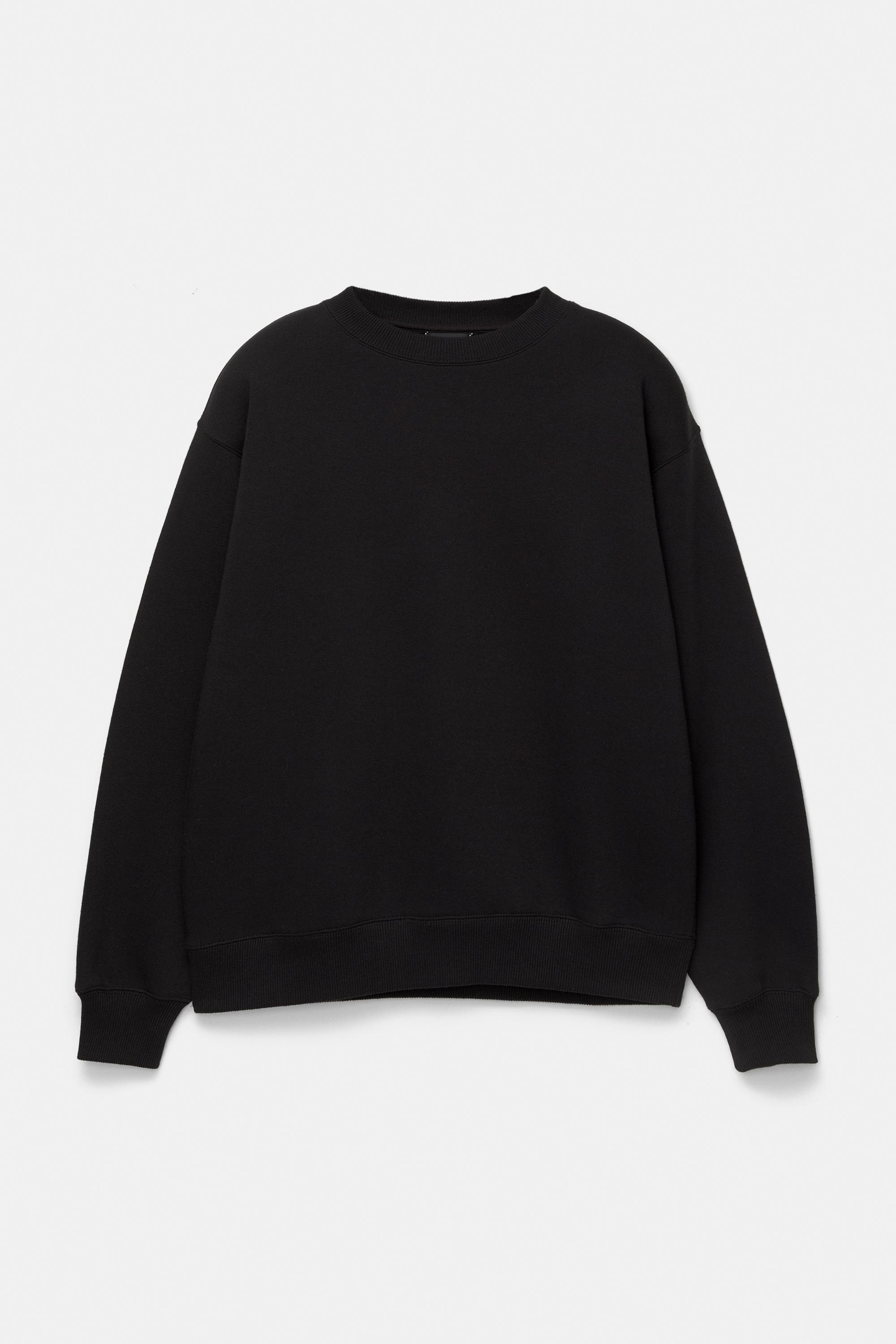 トップス Peate basic sweat black トップス Peate basic sweat black Men's Basic Sweatshirts