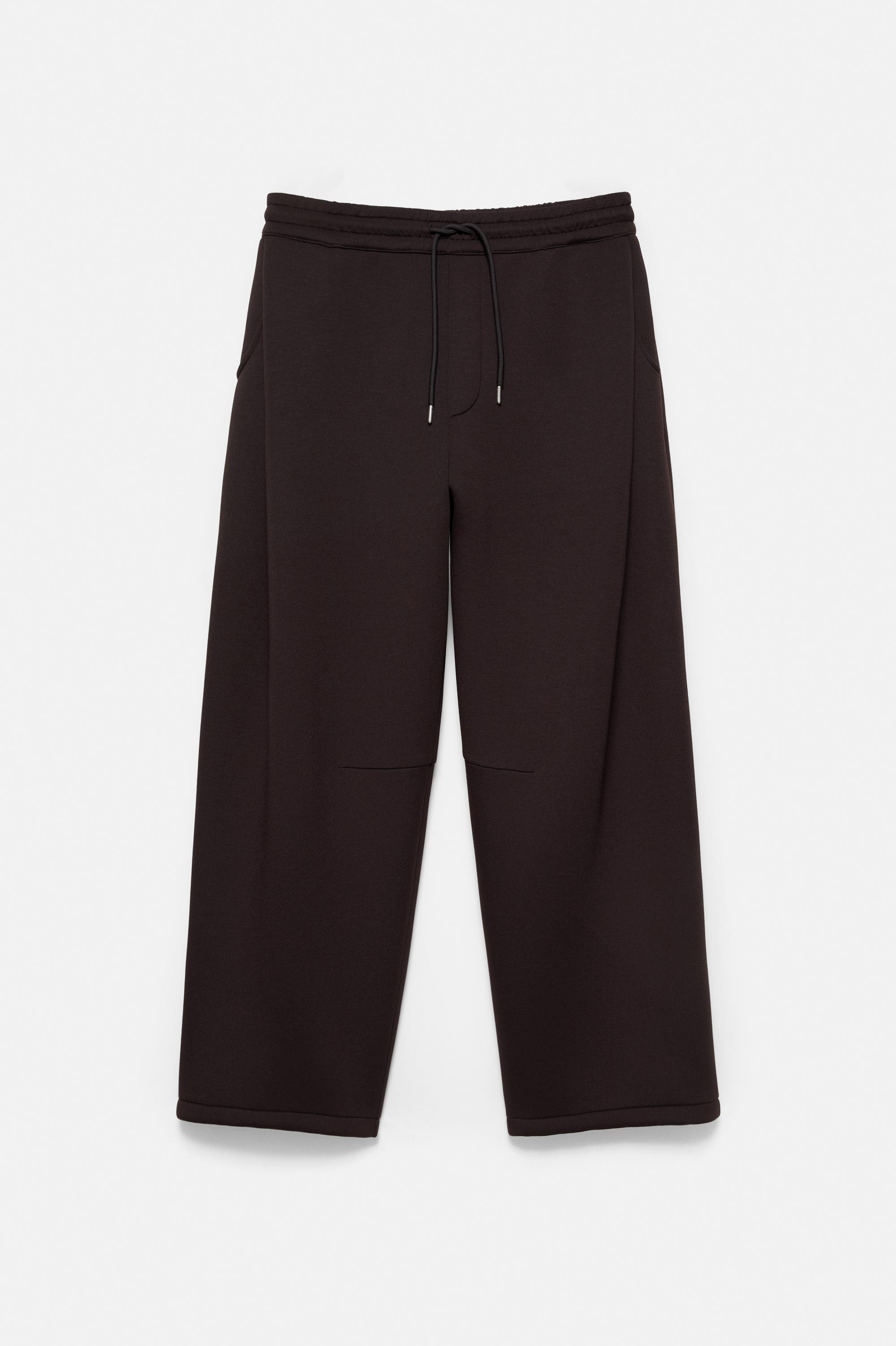 Relaxed fit sweatpants — Brown