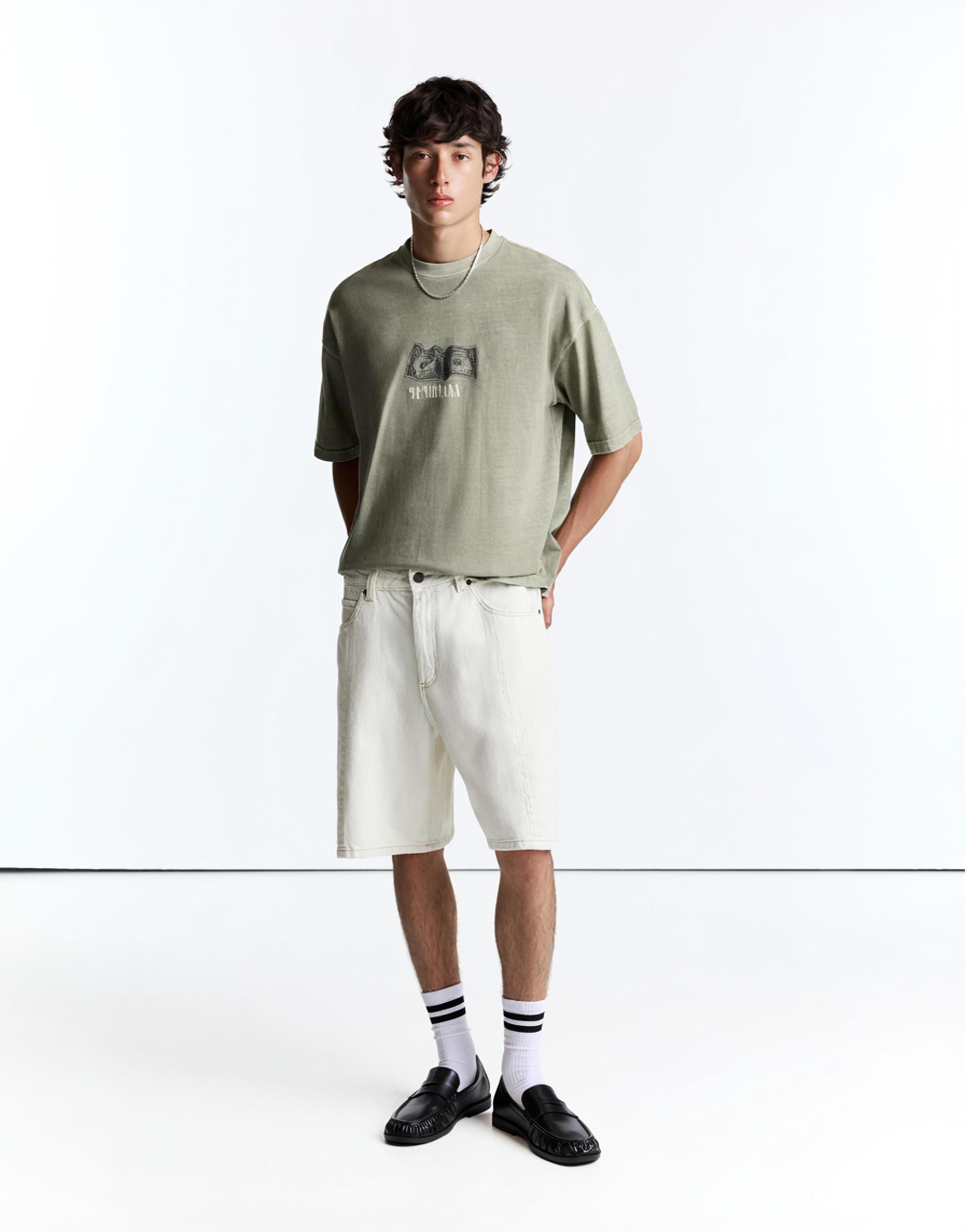Nirvana T-shirt — Khaki