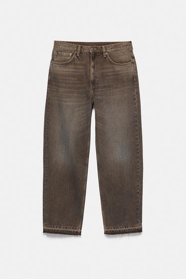 Wide-leg jeans — Brown 7