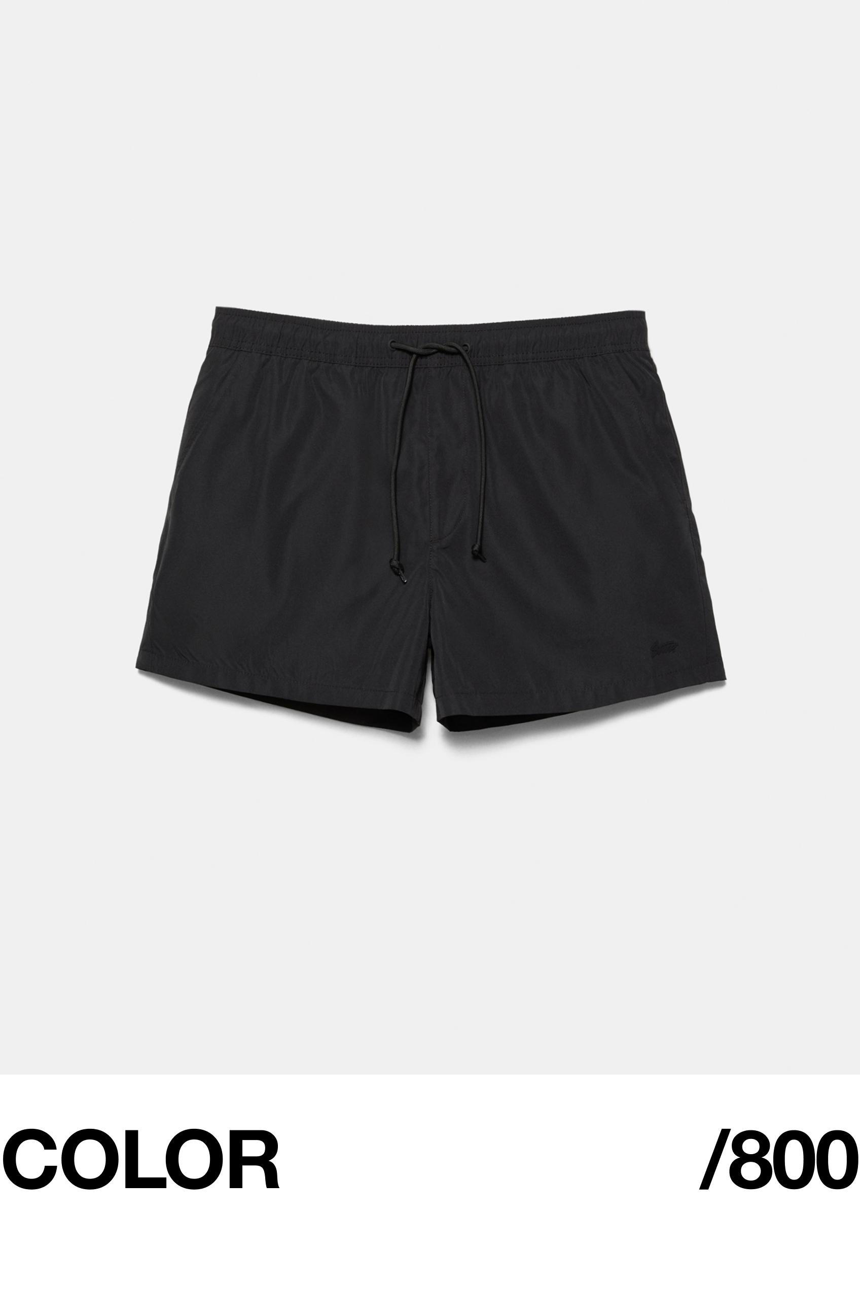 Basic swimming trunks — Black