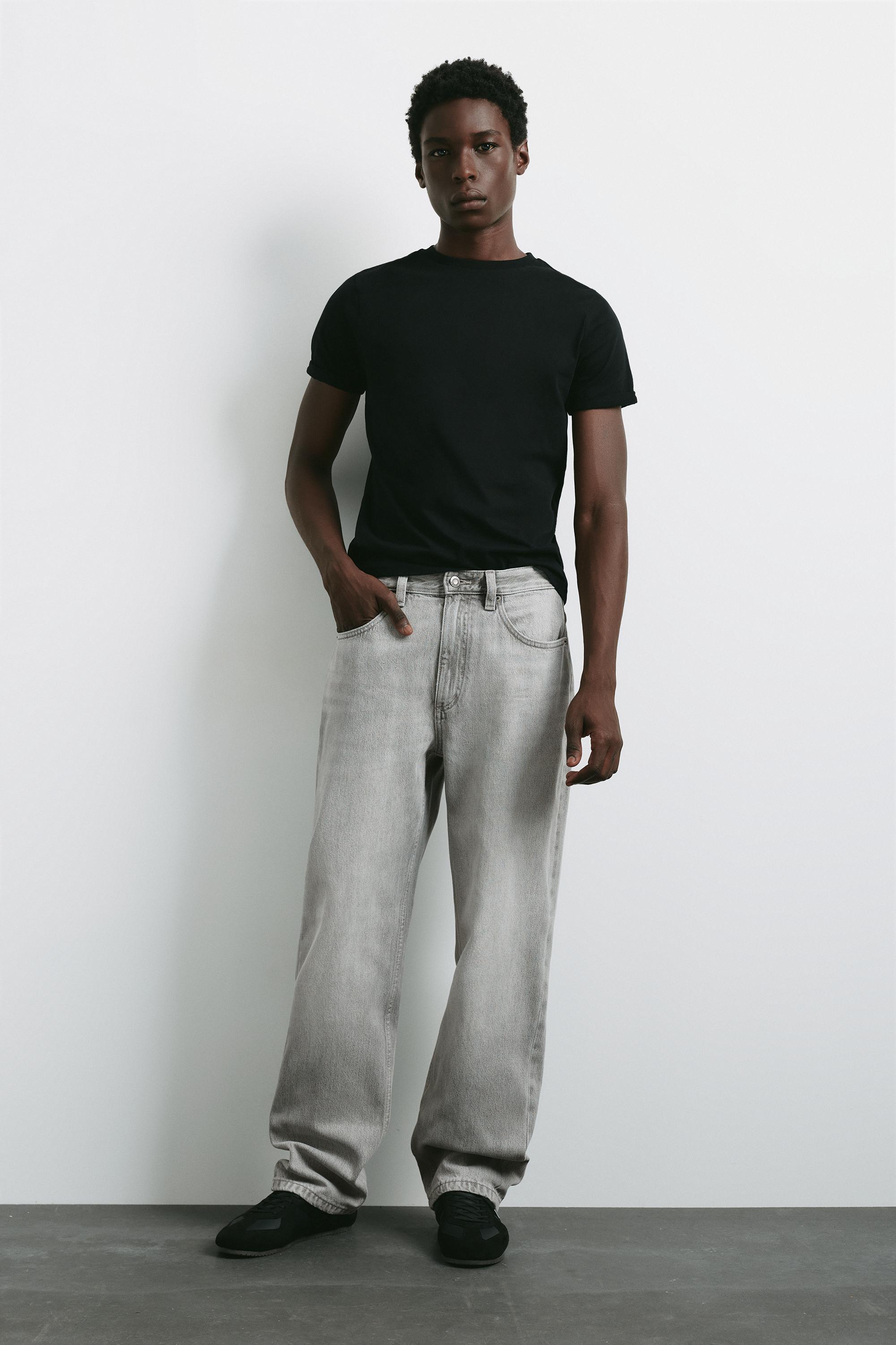 Baggy jeans — Dark grey
