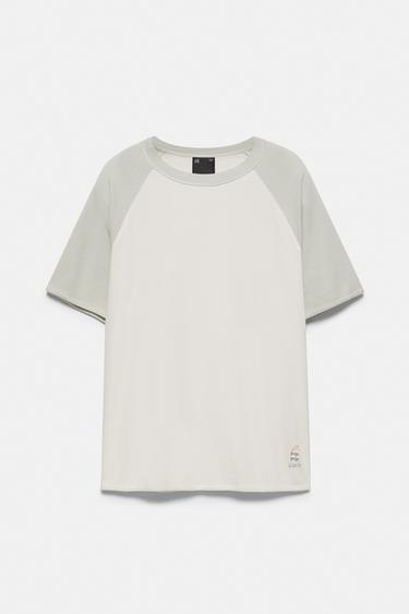 Raglan short sleeve T-shirt — Aquamarine 6