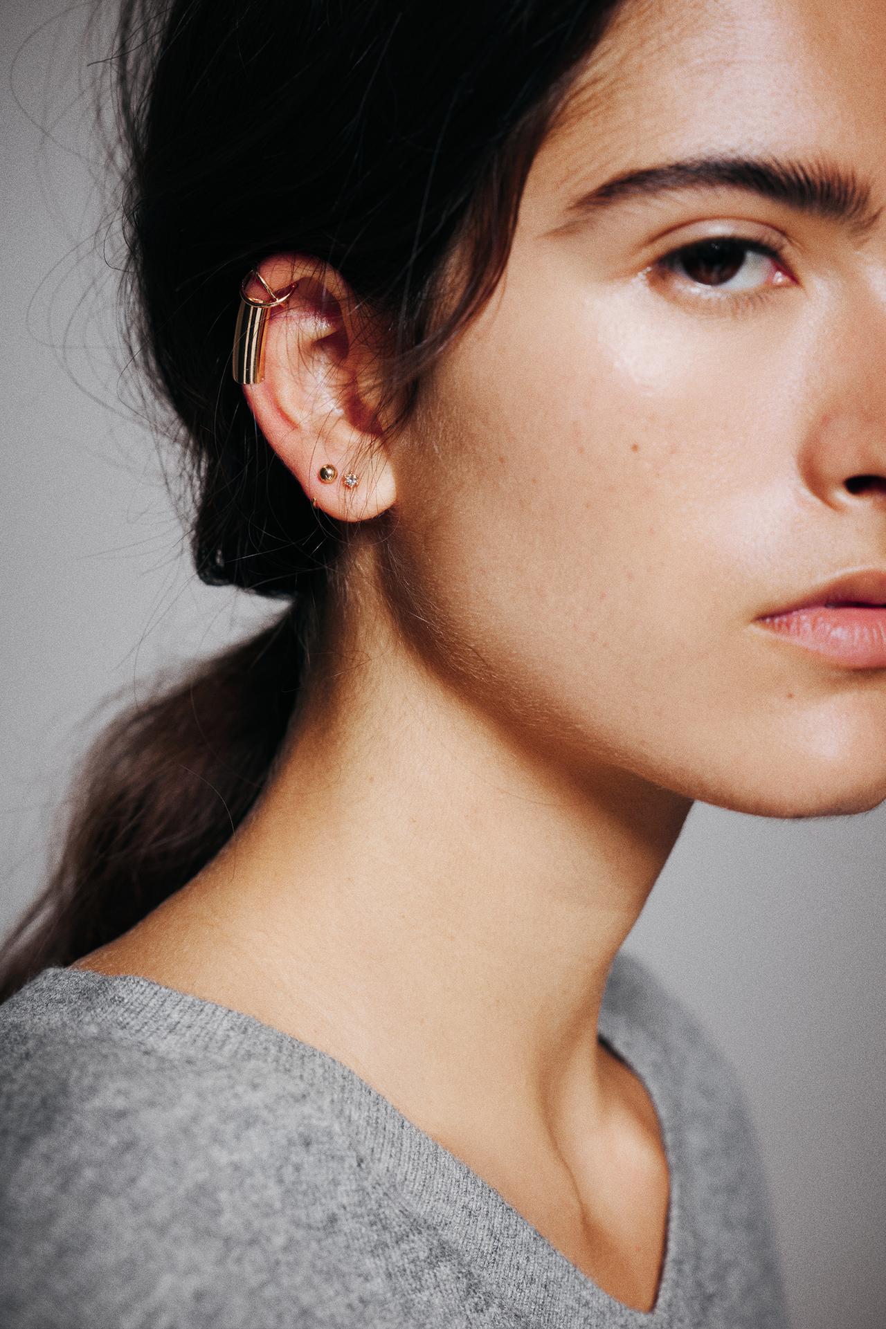 Pack of 18 earrings — Gold