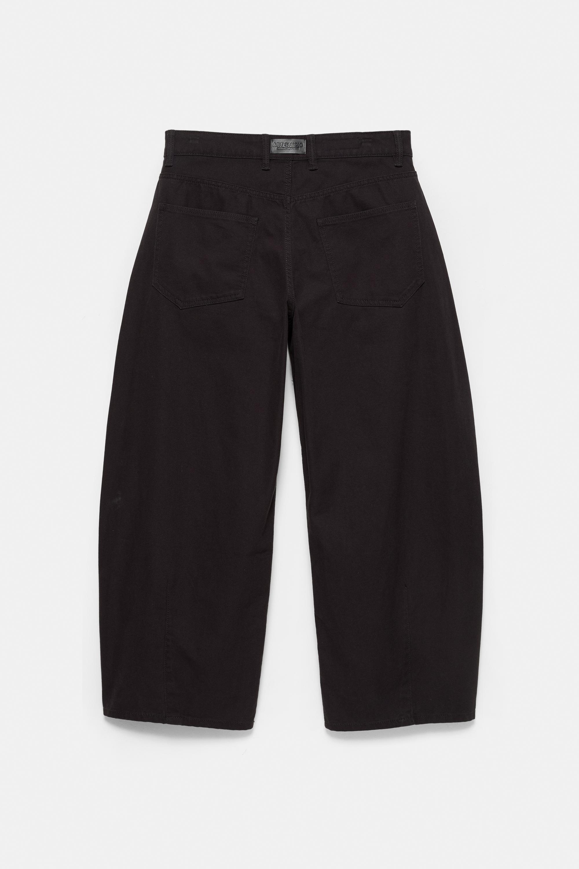 Double-leg trousers — Black