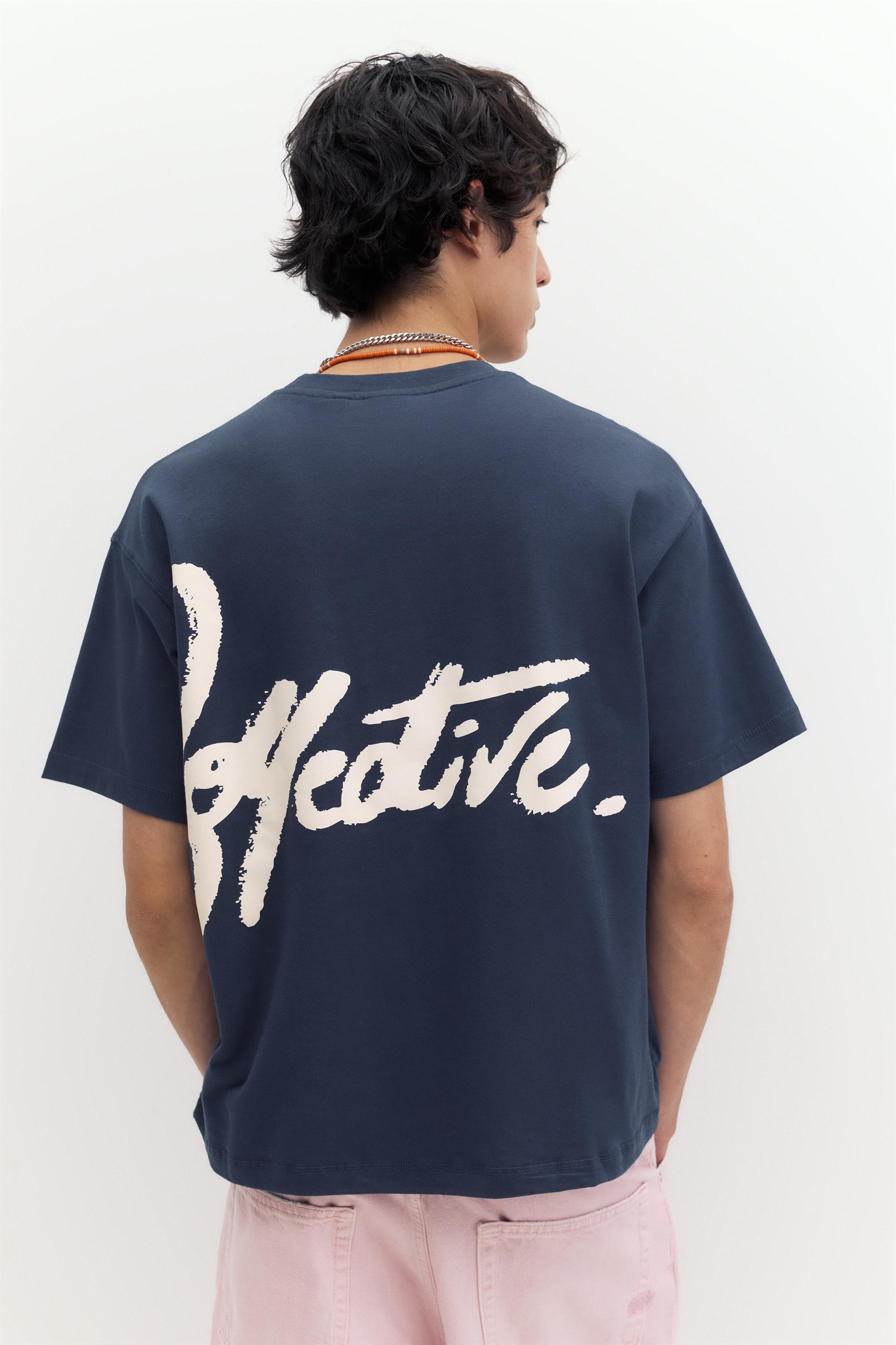 STWD graffiti T-shirt — Blue