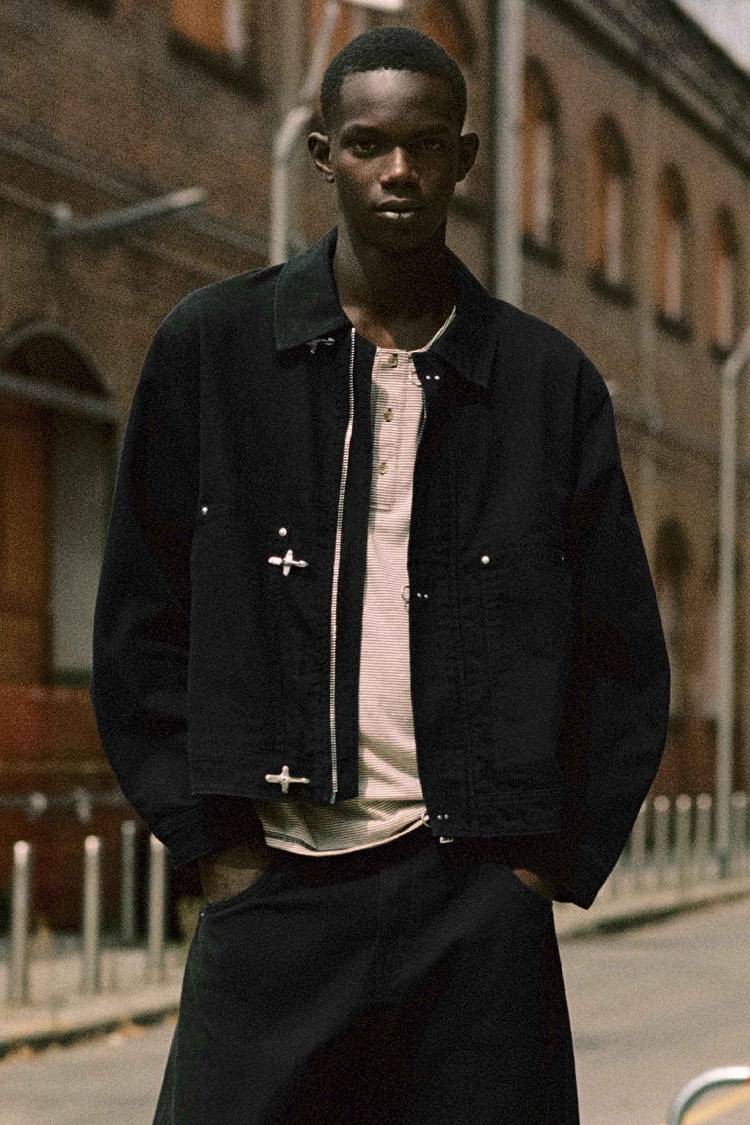 Toggle jacket — Black