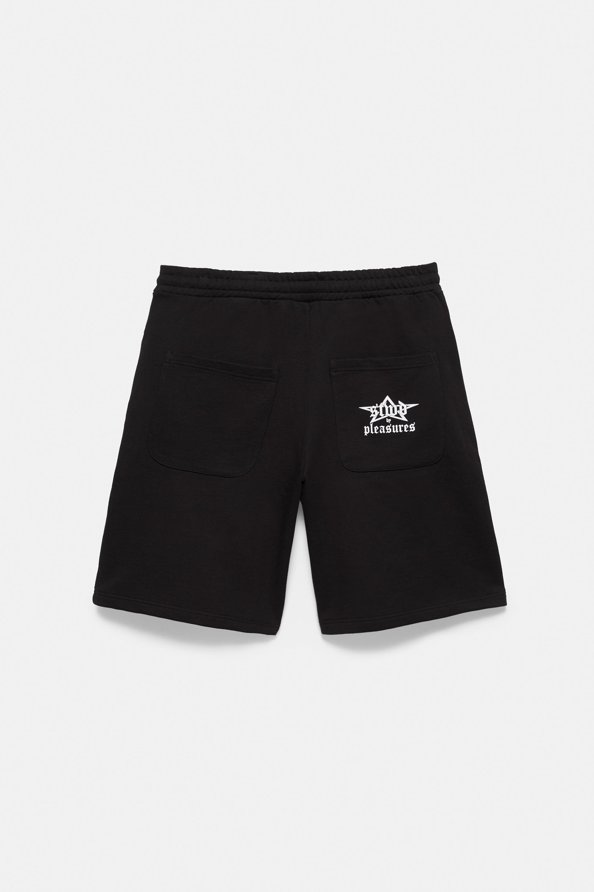 Pleasures x STWD Bermuda jogger shorts — Black