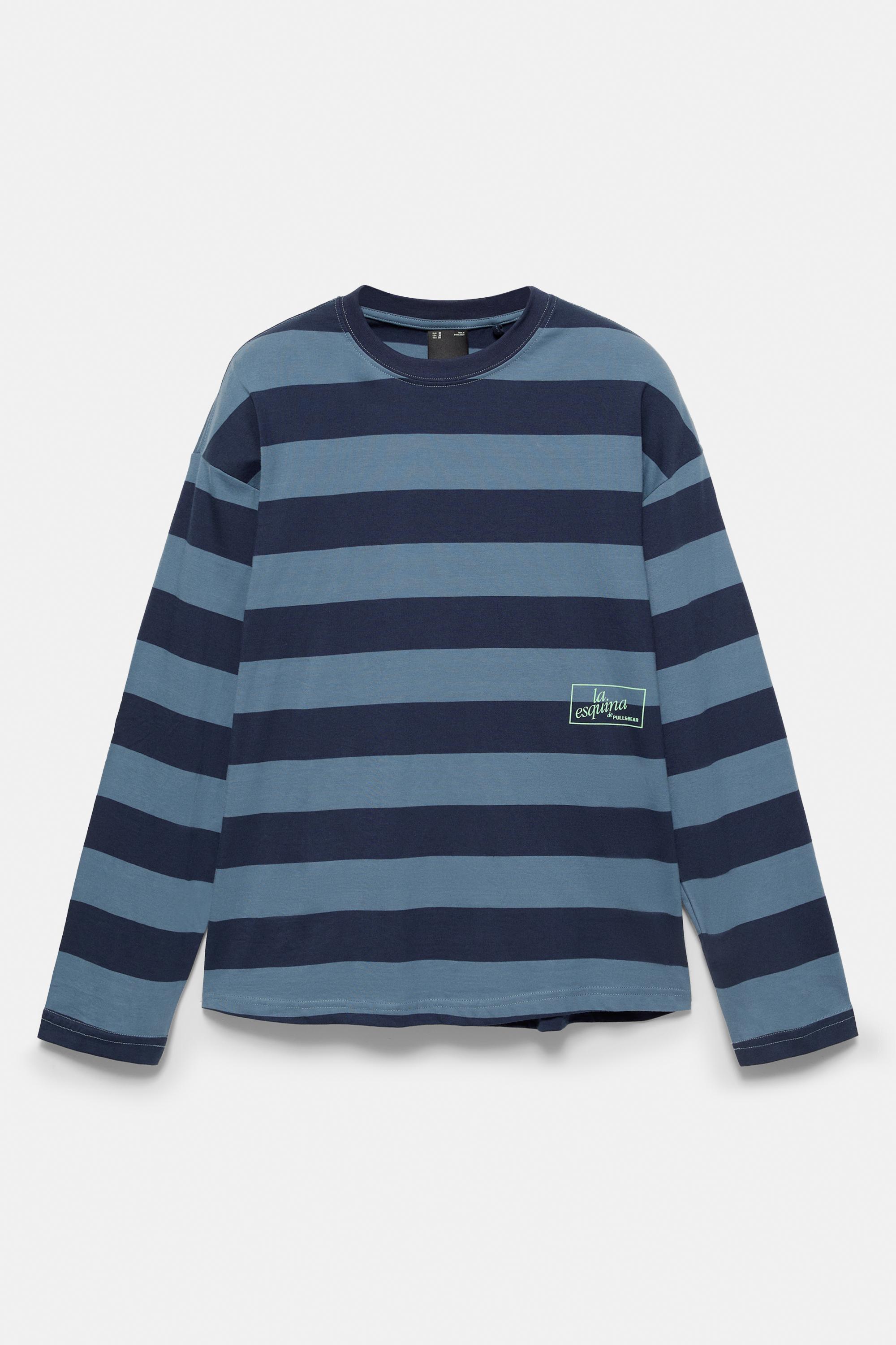 Camiseta A Coruña rayas
