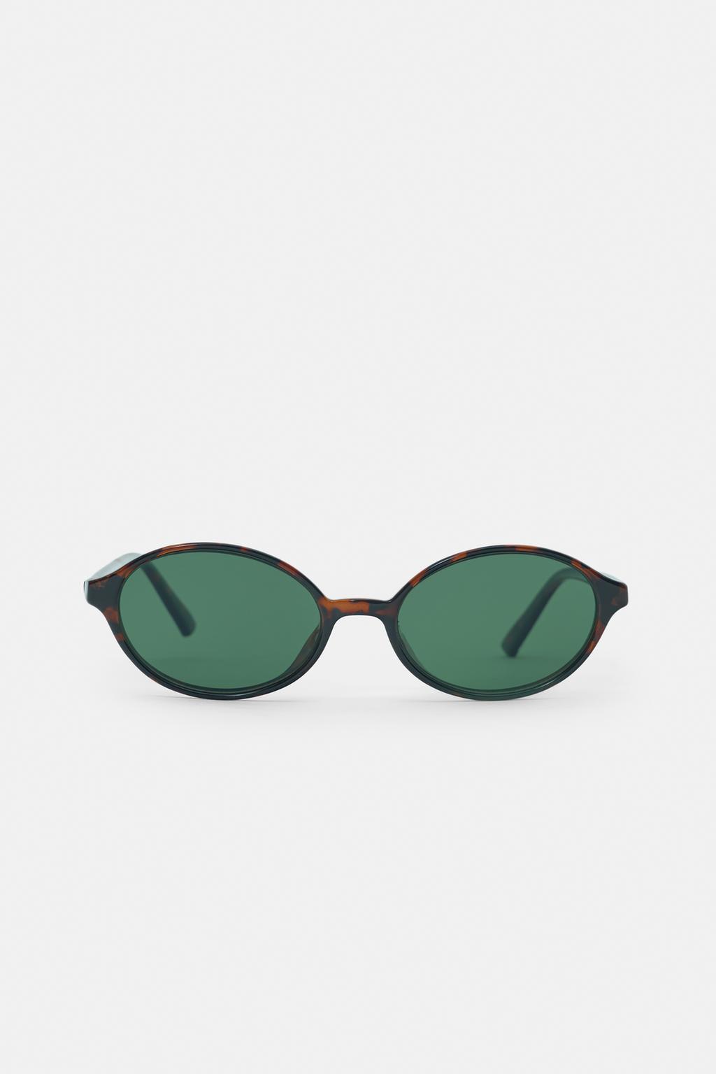 Lunettes Vintage Portofino PF 9023 - Cadre Ovale Argent/vert/noir, état Neuf (NOS)