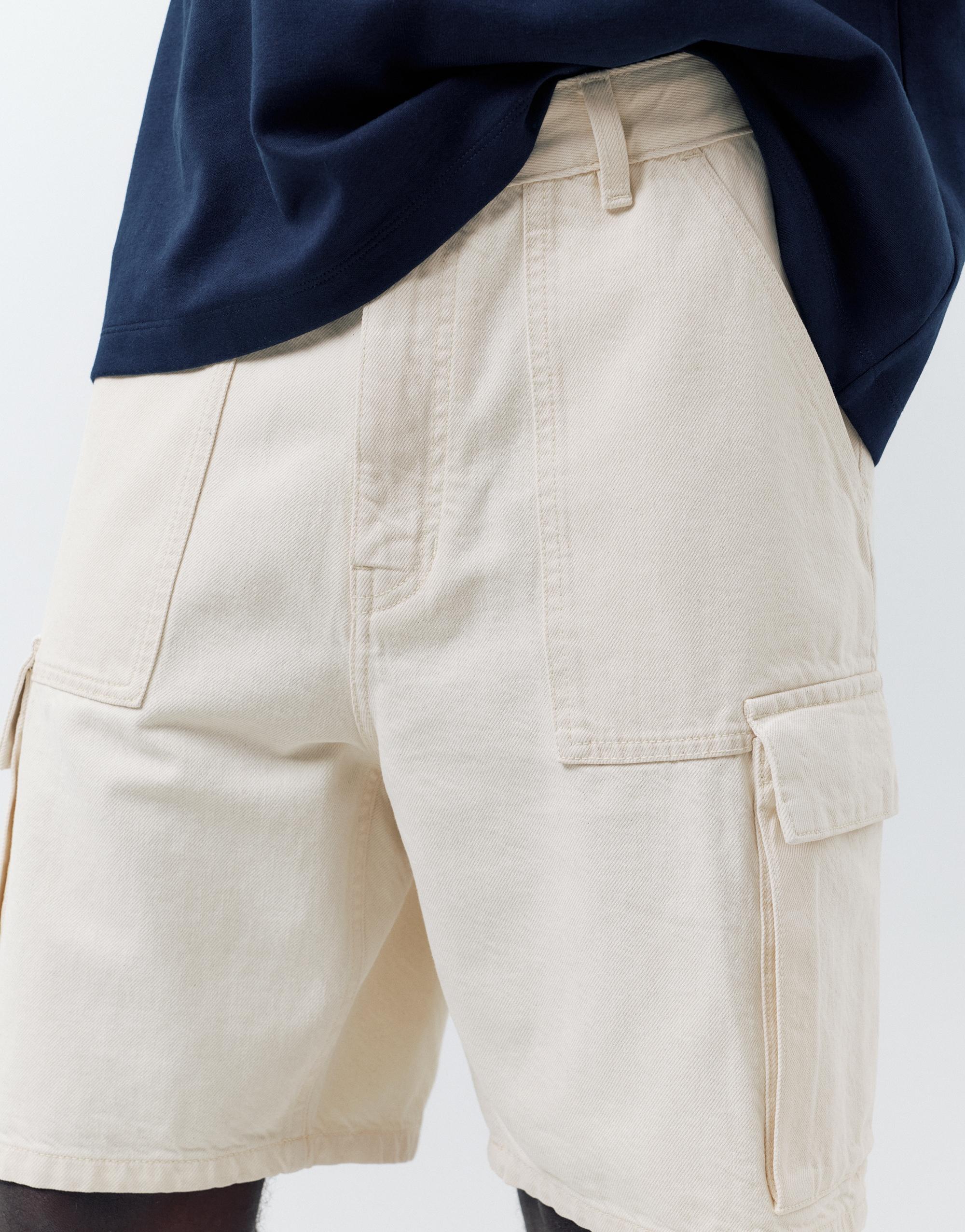 Baggy kargo bermuda - Görsel 61