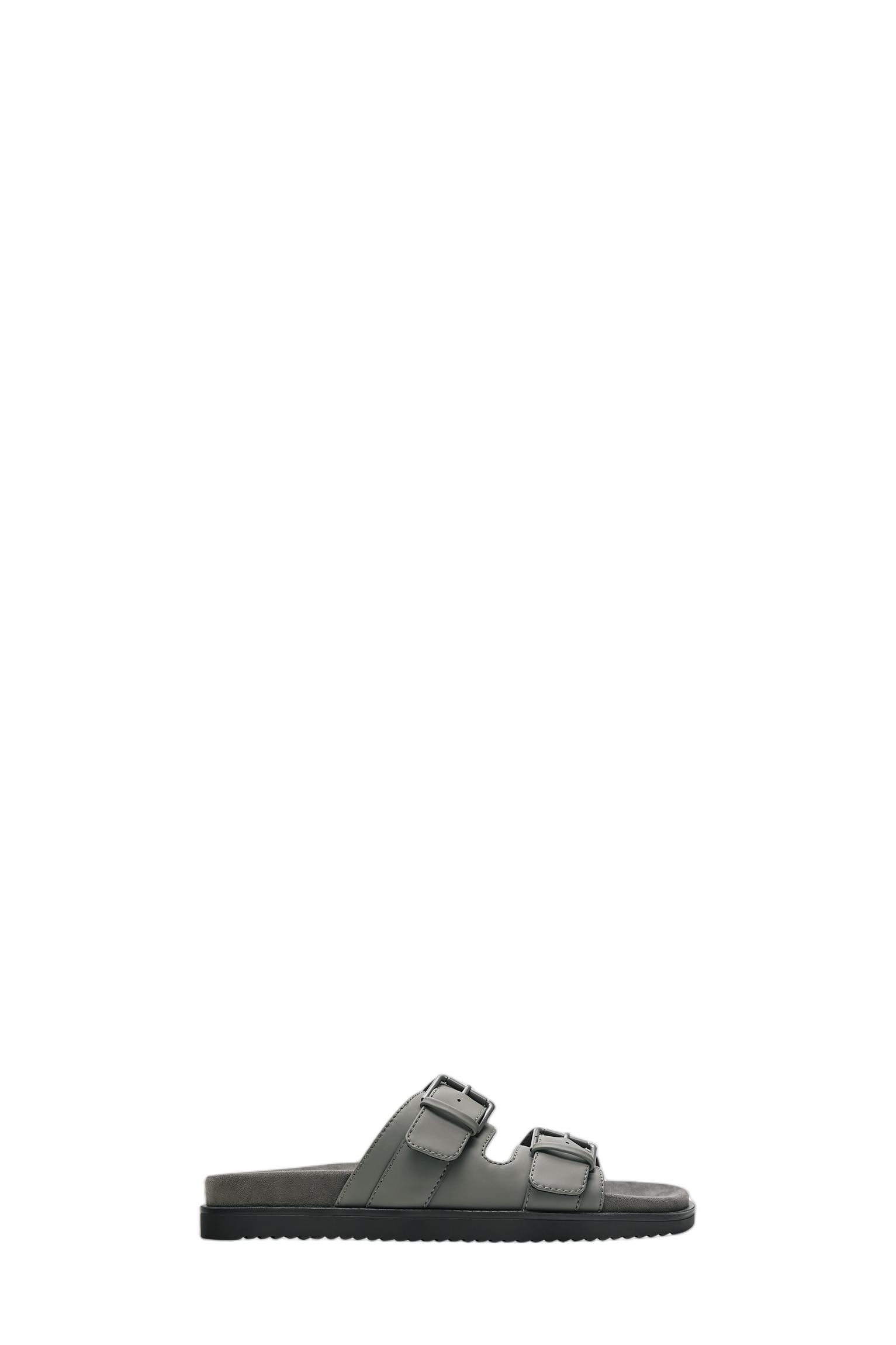 Buckled sandals — Green