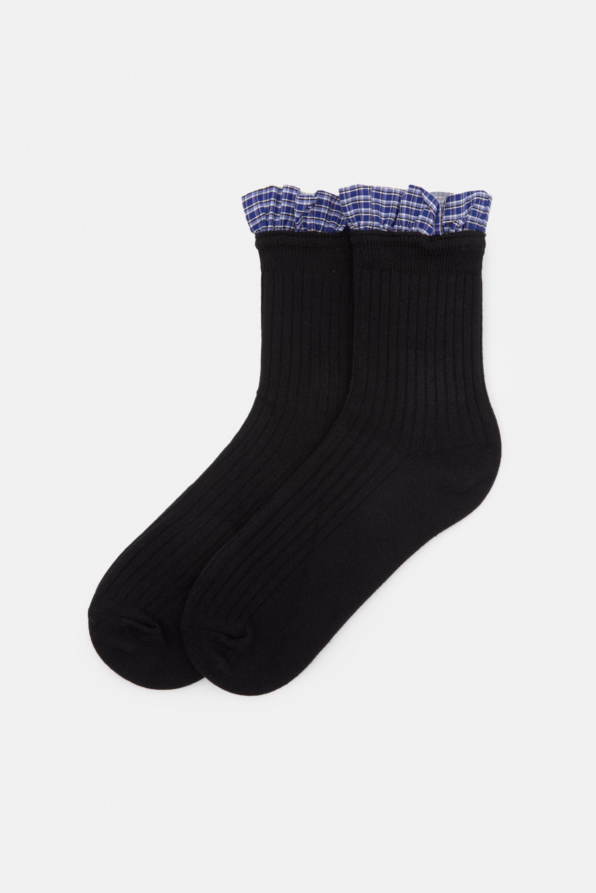 Materialmix-Socken