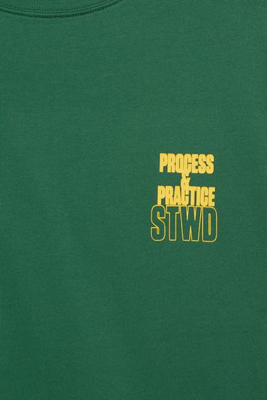 Short sleeve STWD sweatshirt — Green 8