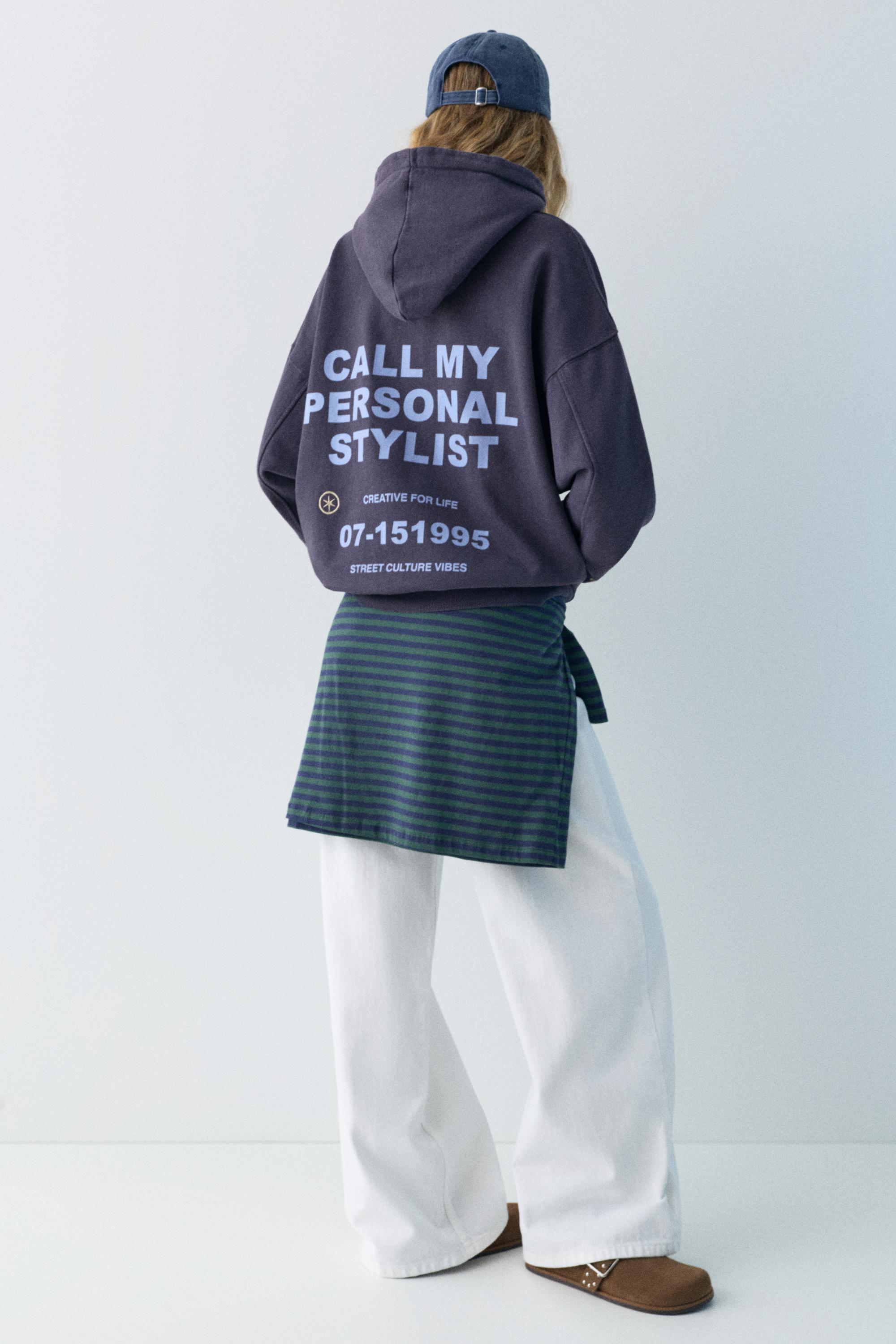 Personal Stylist kapüşonlu sweatshirt - Görsel 12