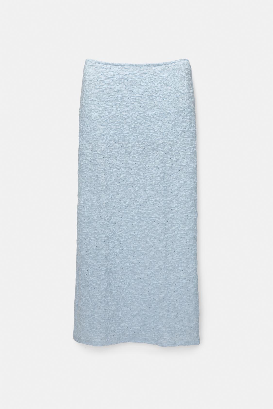 Langer Rock mit Lochmuster - PULL&BEAR 