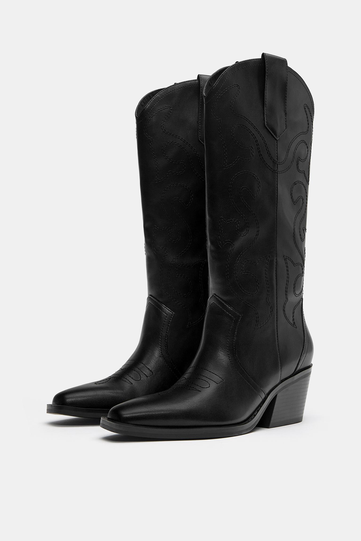 Cowboy boots — Black