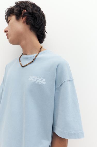 STWD boxy T-shirt — Pastel blue 4