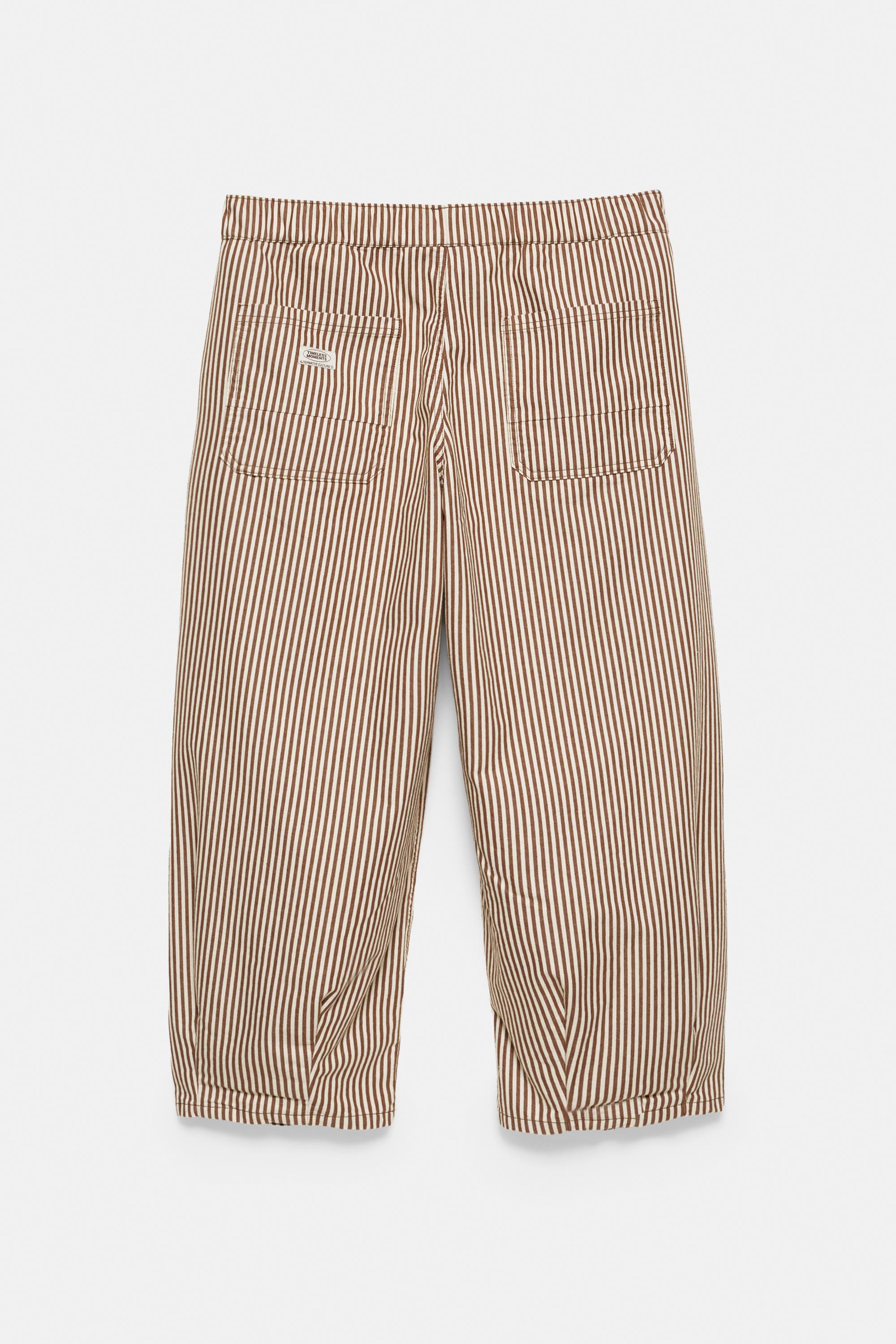 Barrel trousers — Beach sand