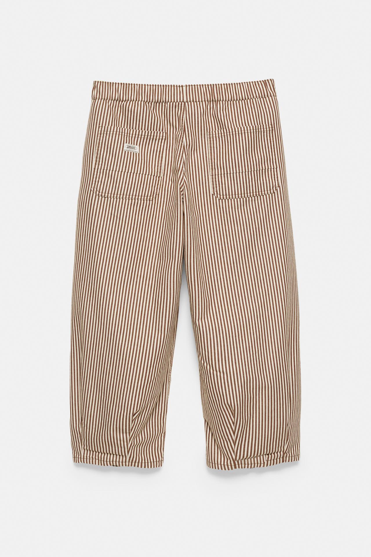 Barrel-leg trousers — Beach sand
