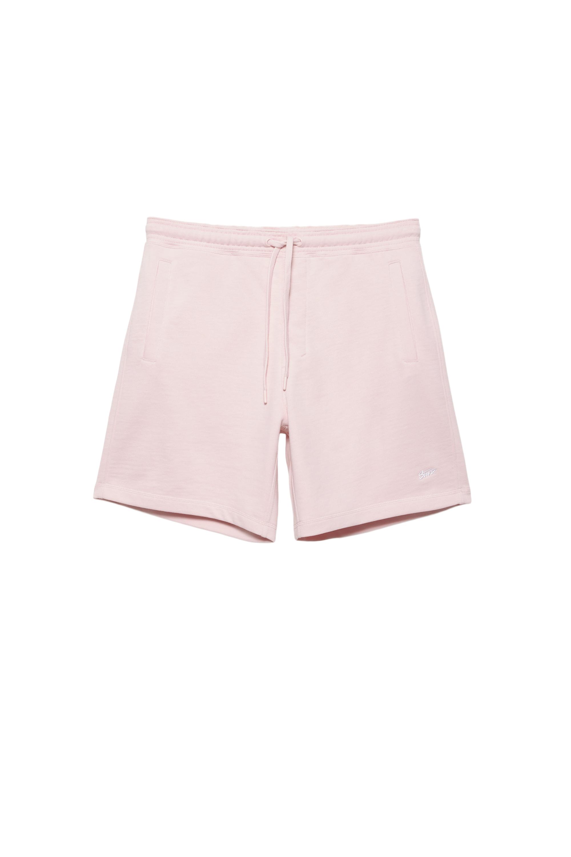 Logolu jogger bermuda şort - Görsel 27