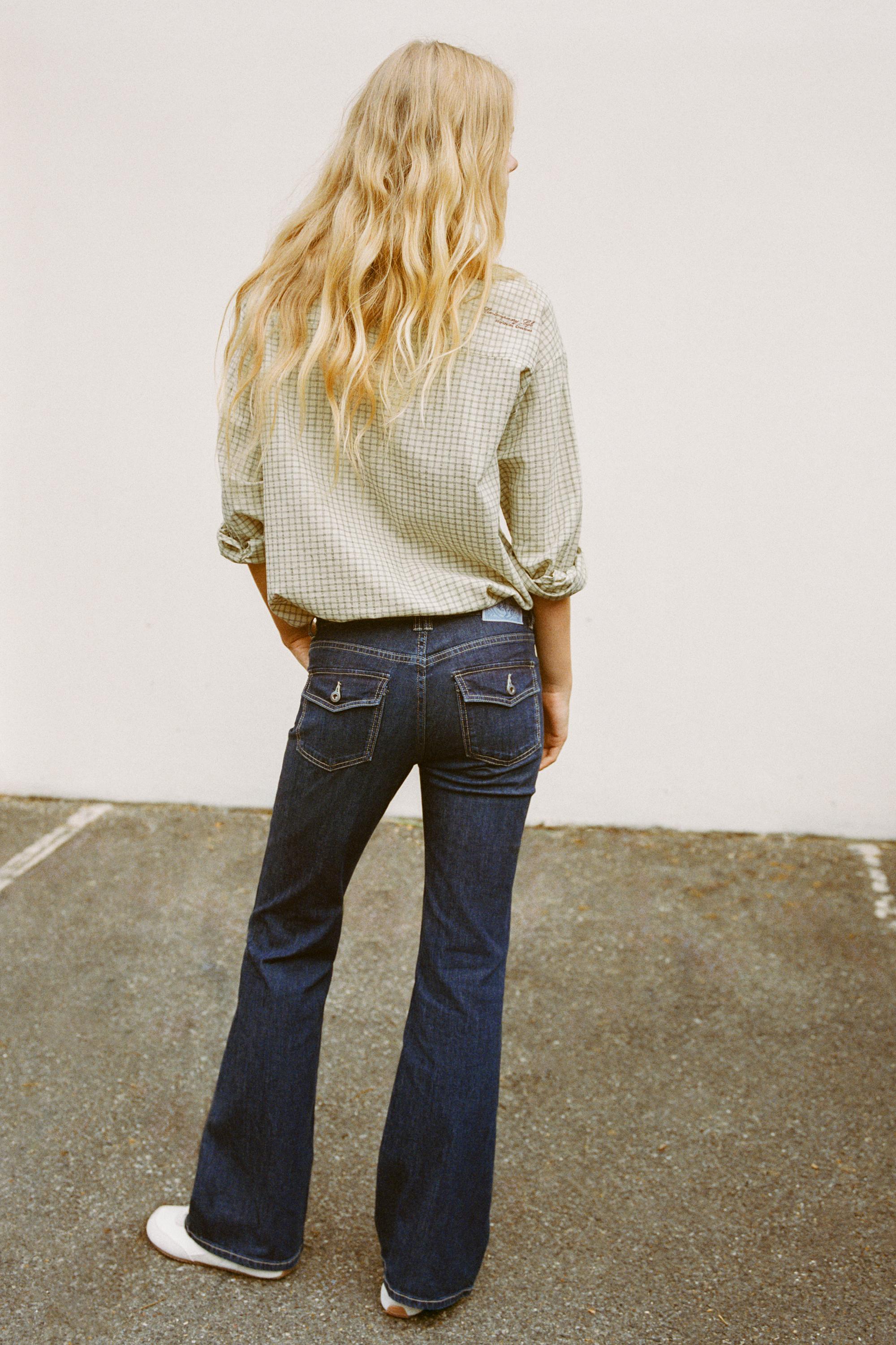 Boot-cut jeans — Dark navy