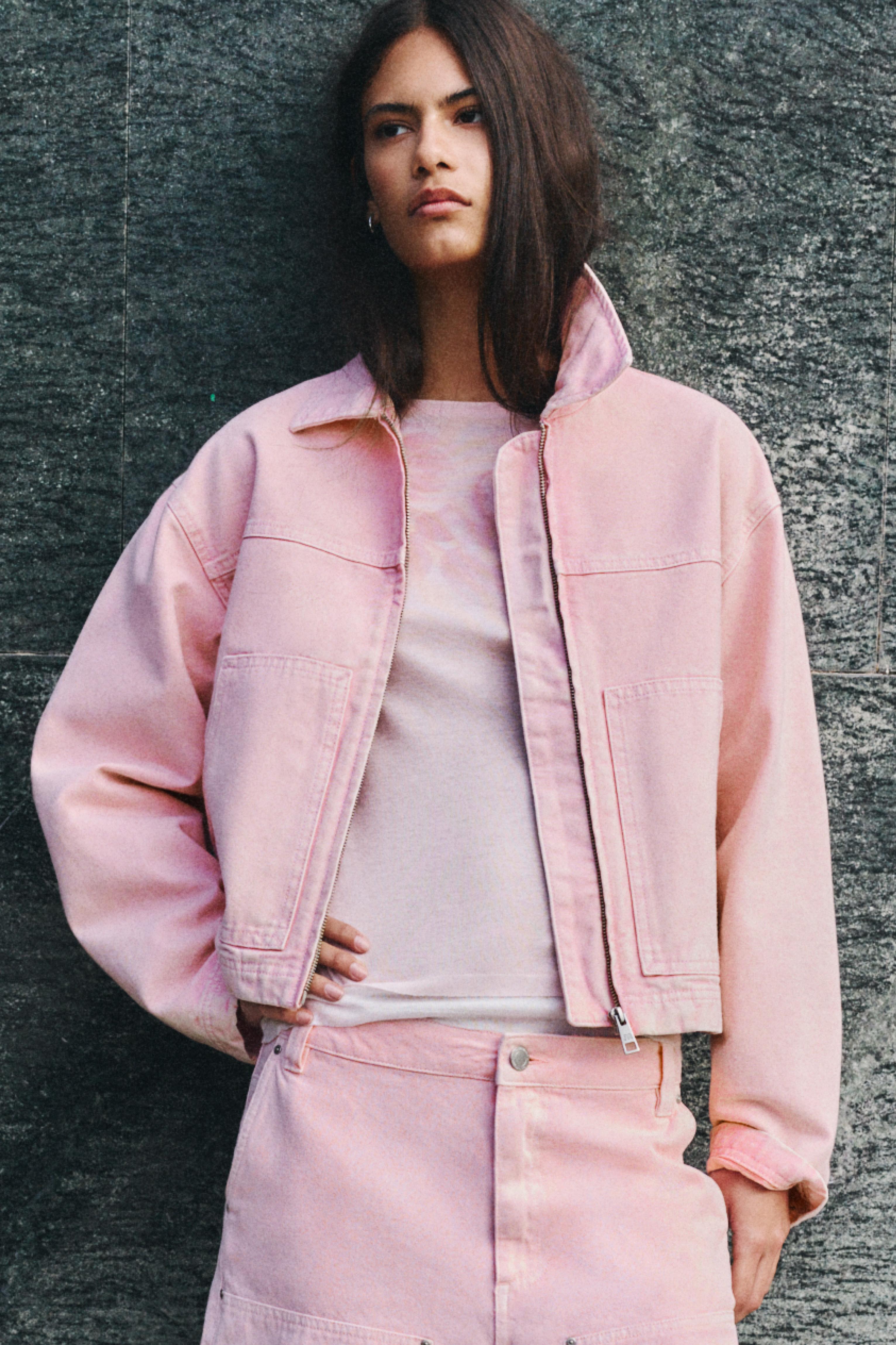 Giacca Utility Rosa