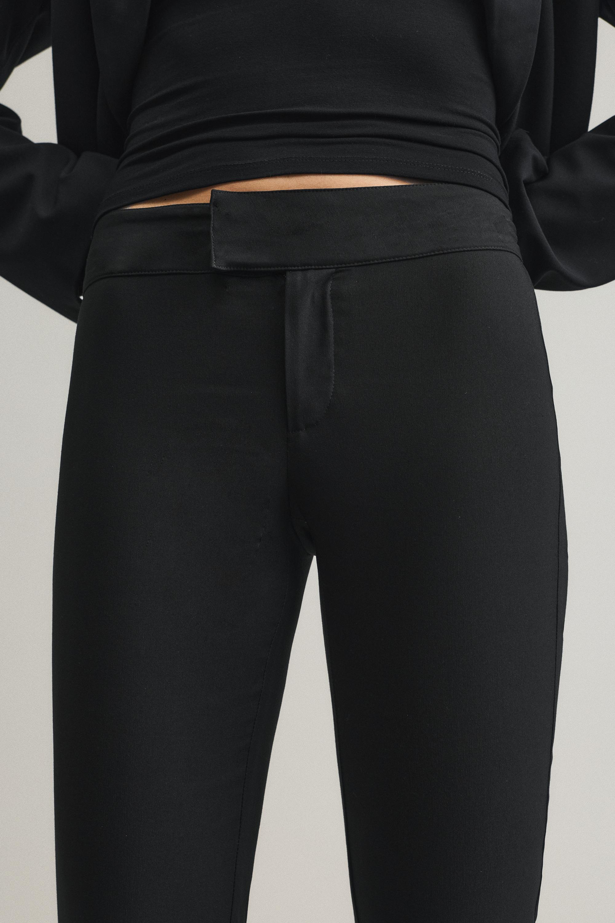 Bootcut orta bel pantolon - Görsel 18