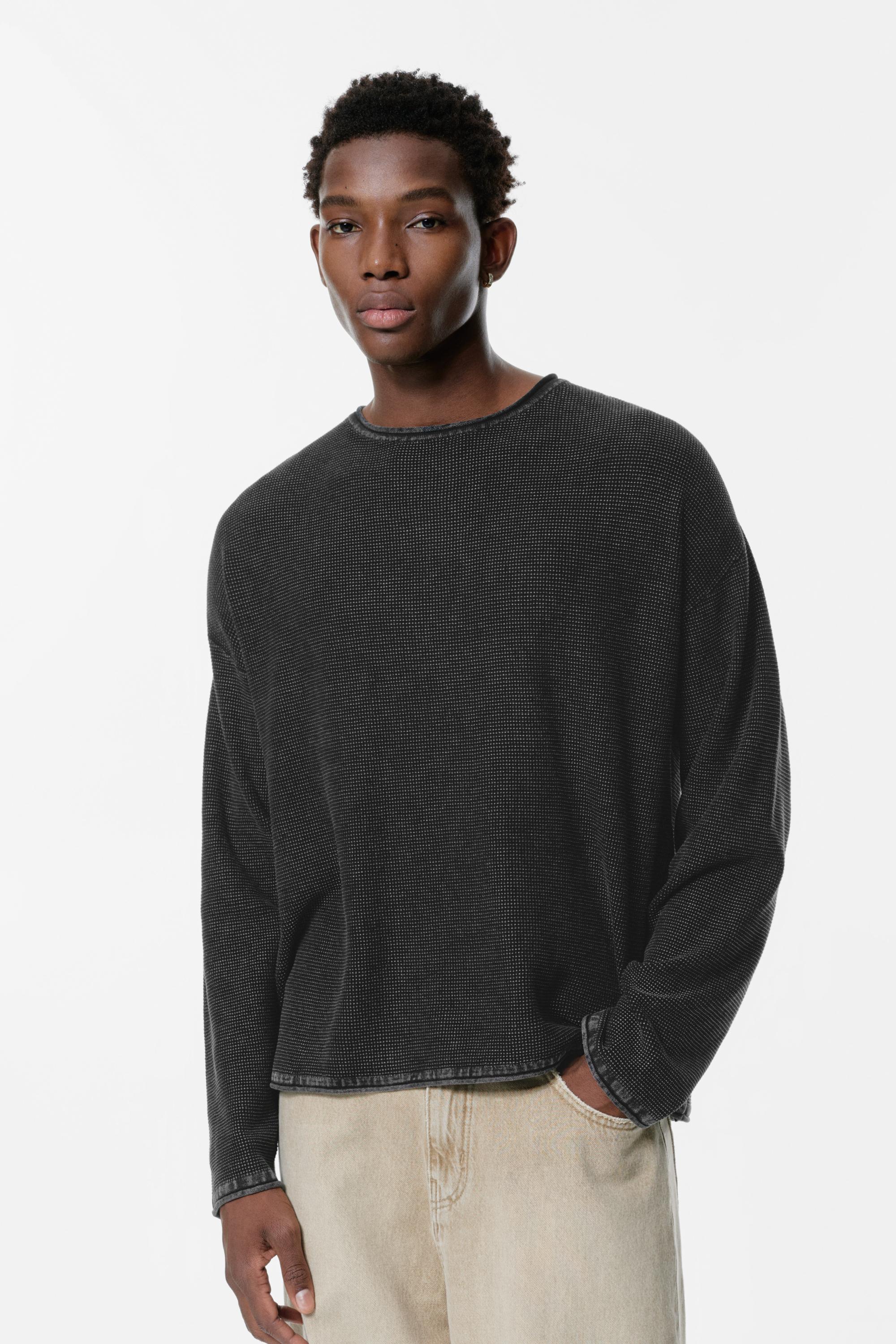 Acid-Gewaschener Pullover