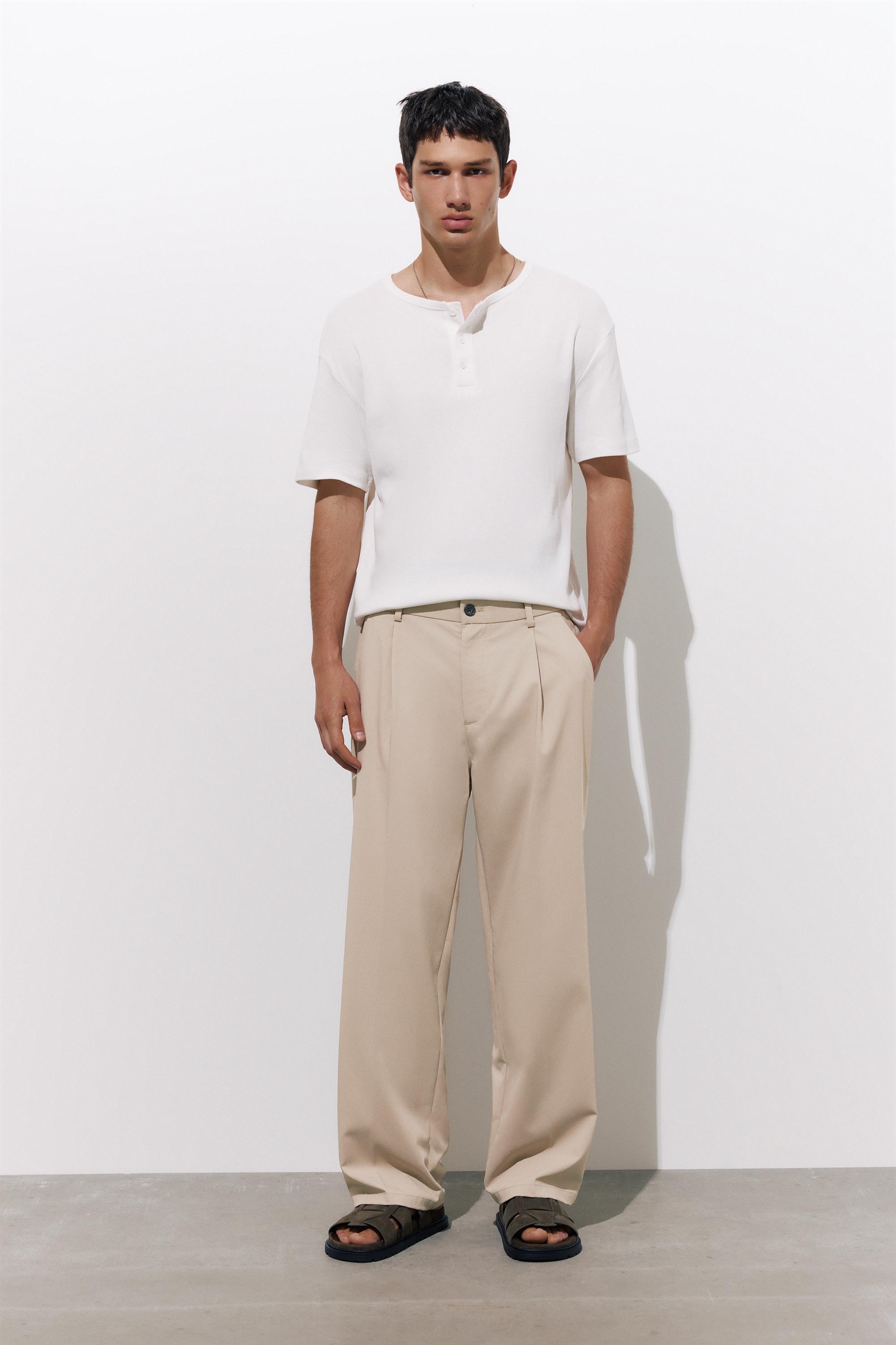 Pantaloni Tailored Fit Wide Leg